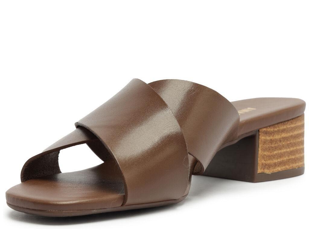 Sandalia de cuero mujer Anacapri chocolate Luna C3048900530012-3