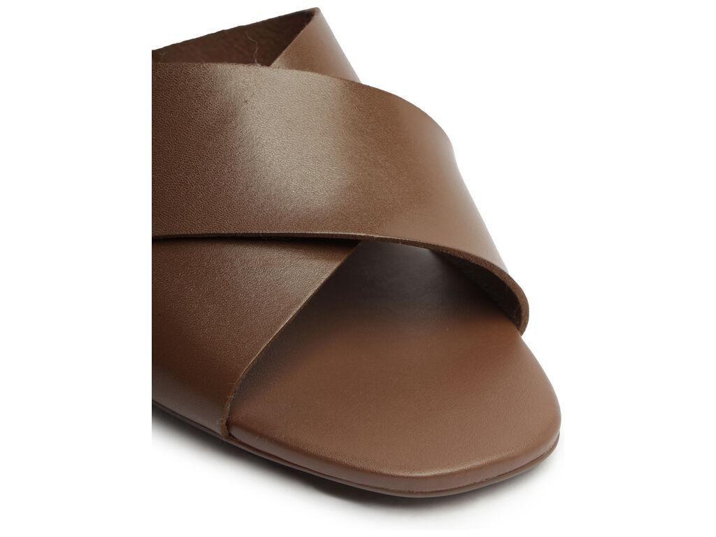 Sandalia de cuero mujer Anacapri chocolate Luna C3048900530012-4