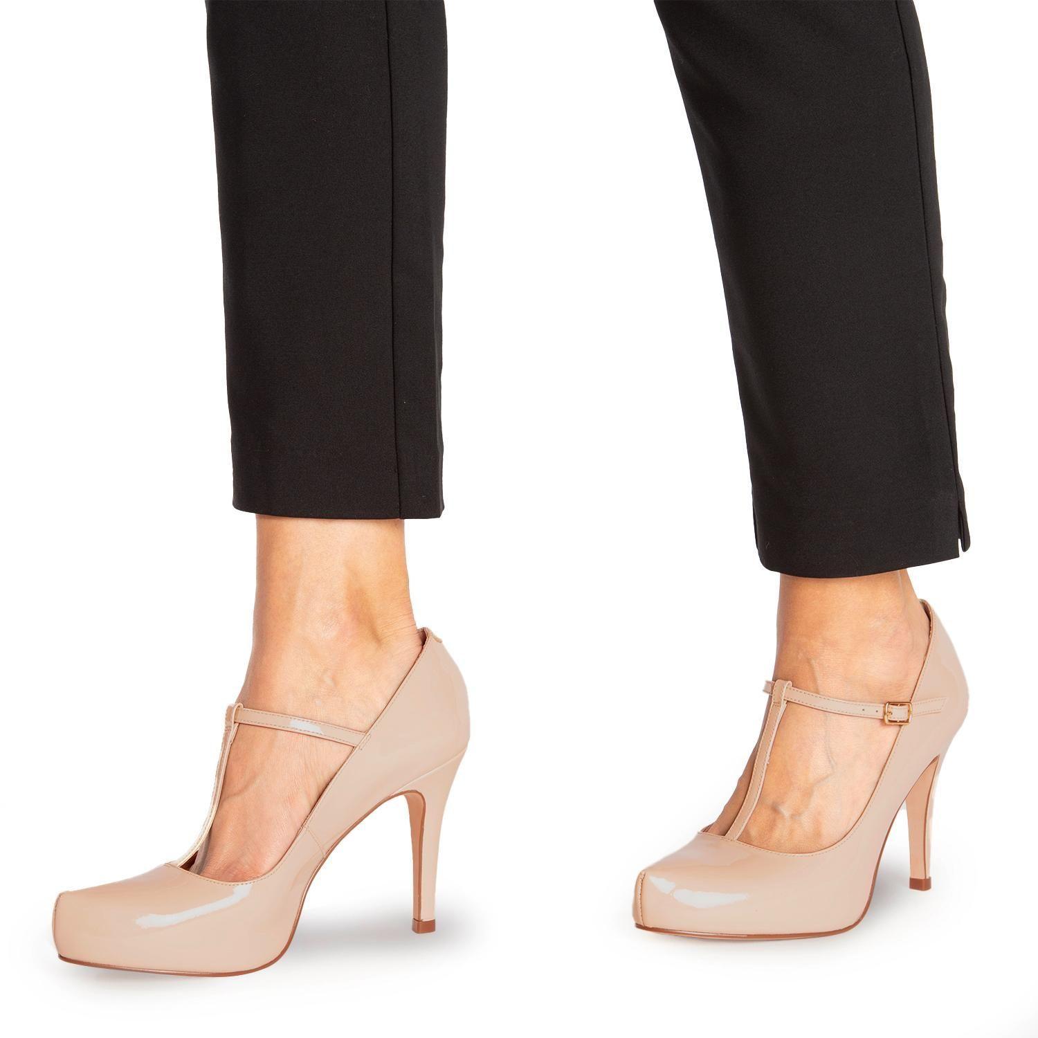 Zapato de cuero mujer Gacel nude Olga 0659677-1