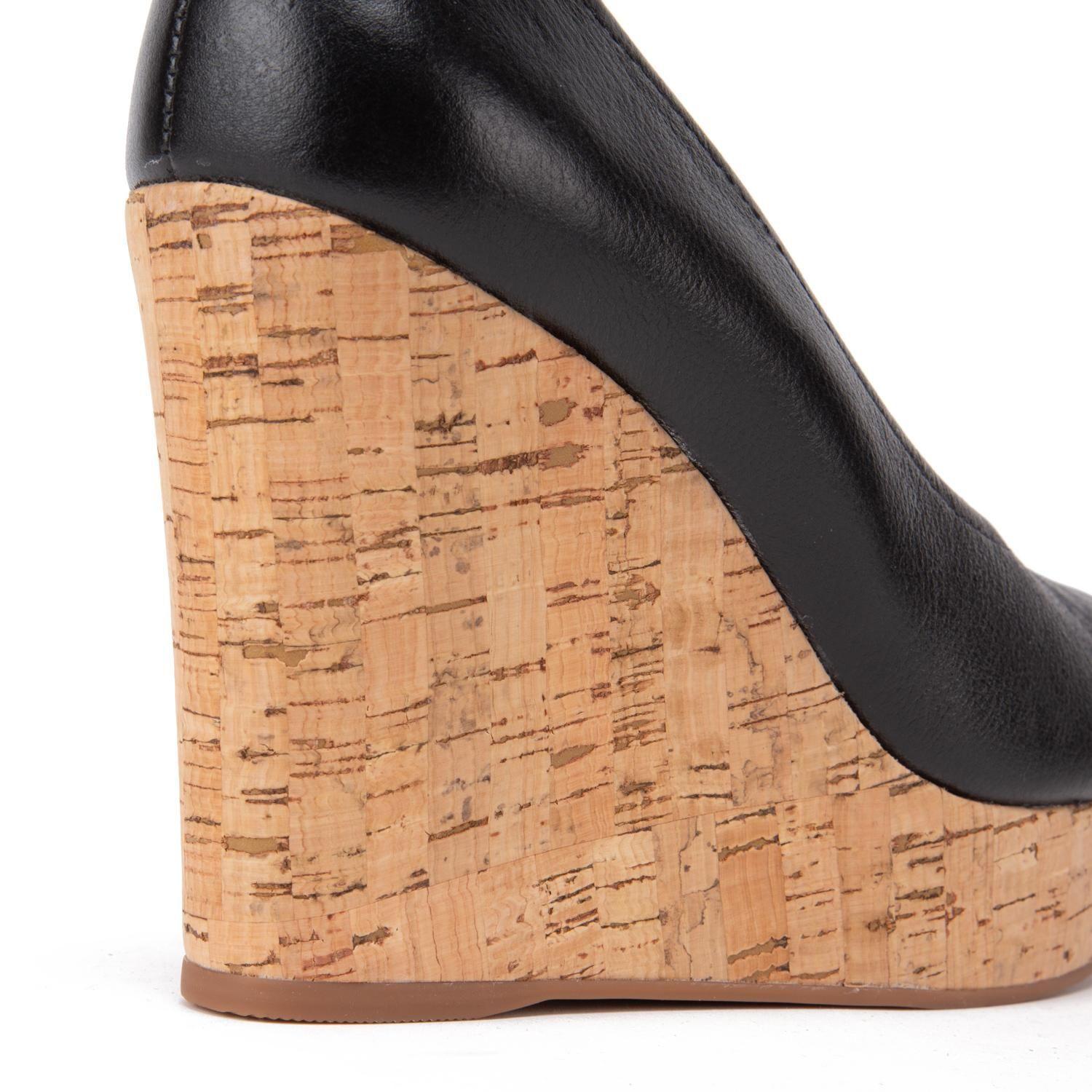 Zapato de cuero mujer Gacel Negro Pippa-3