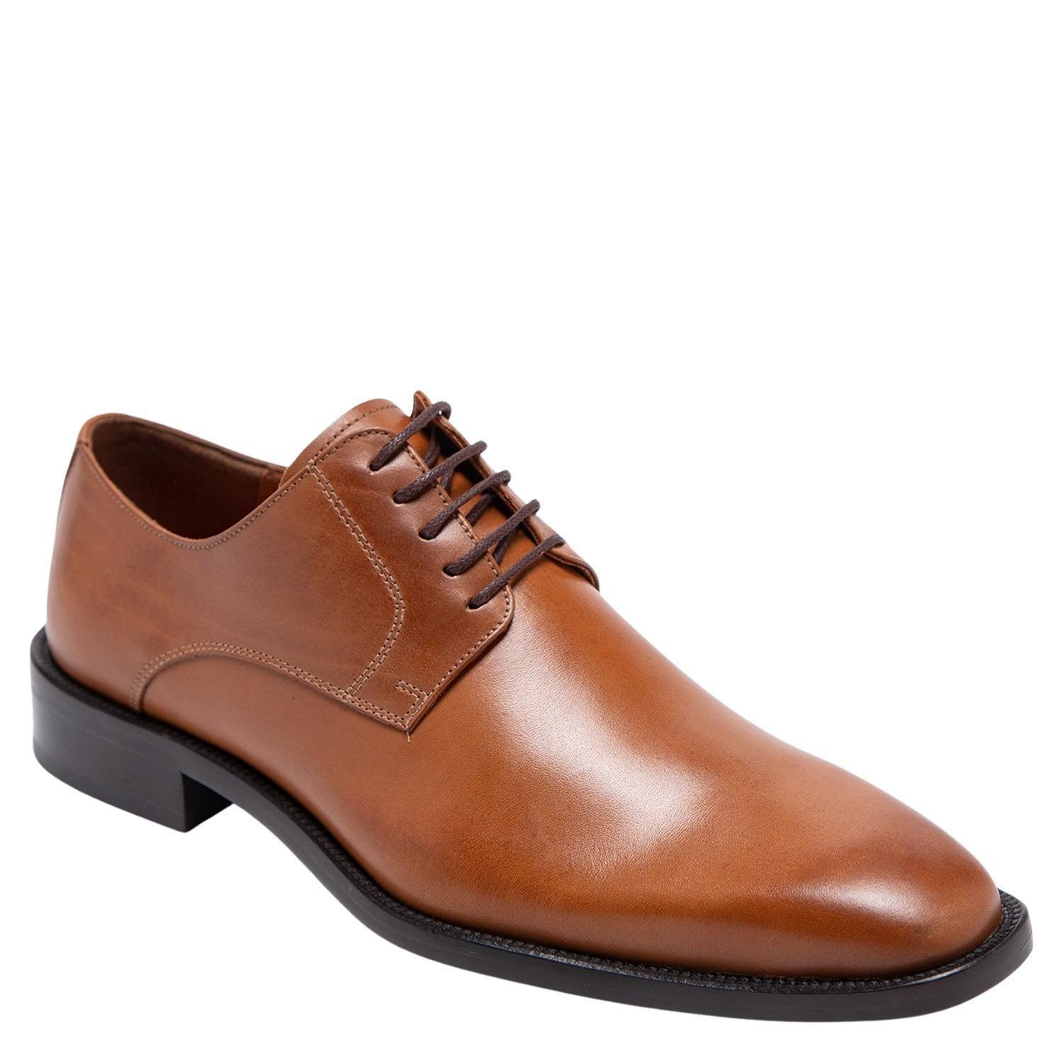 Zapato de cuero hombre Guante camel Suela 0034262-2