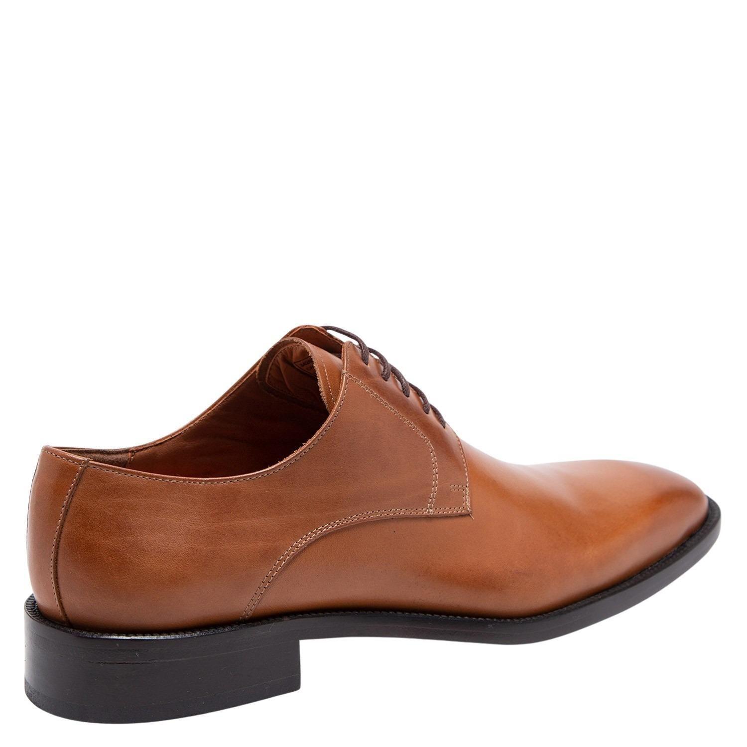 Zapato de cuero hombre Guante camel Suela 0034262-4