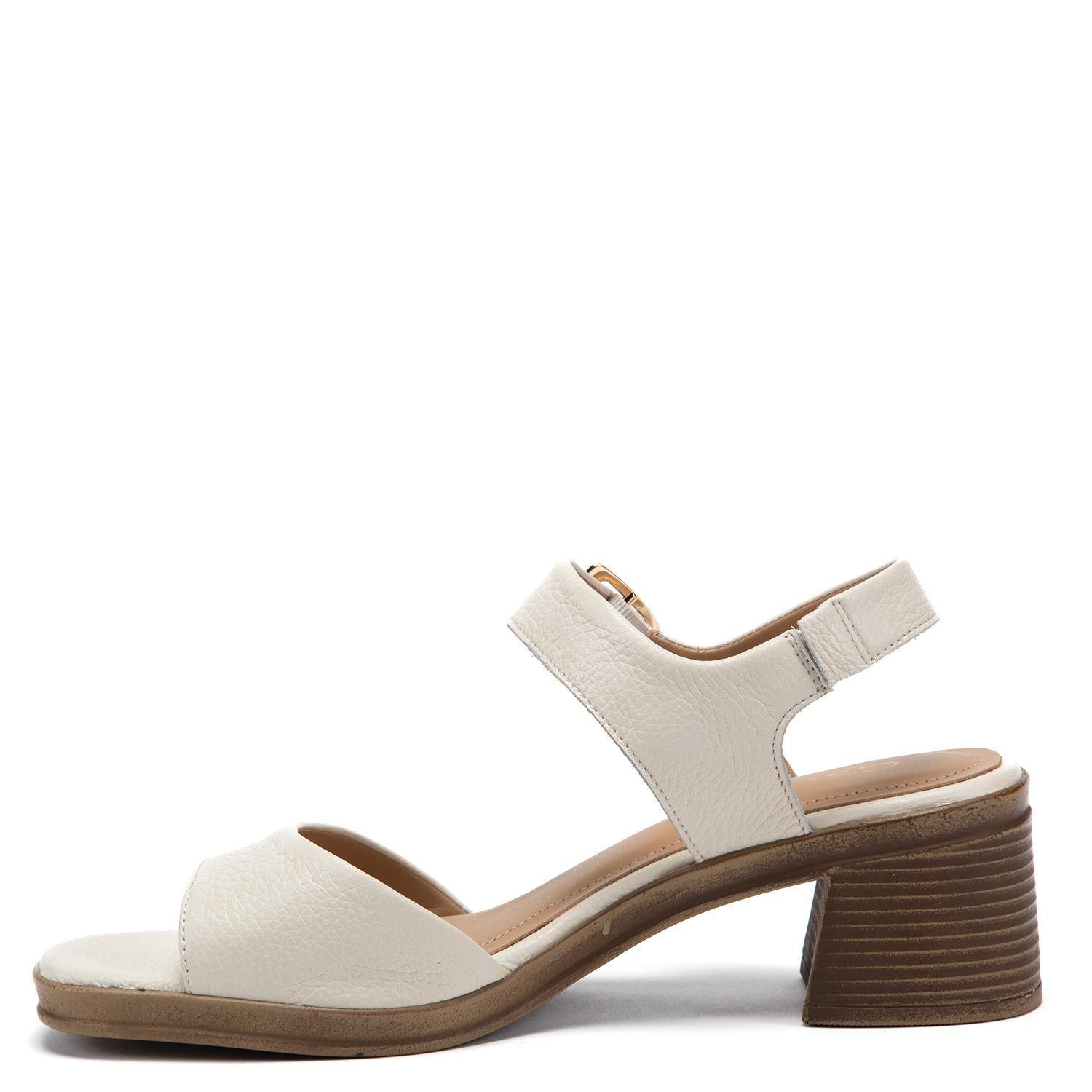 Sandalia de cuero mujer Gacel crudo Tori-2