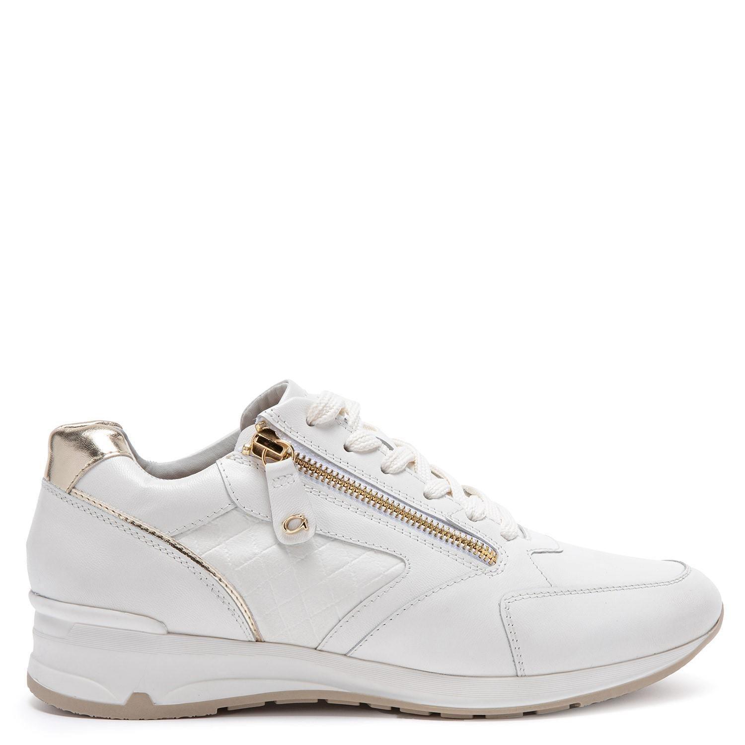 Zapatilla de cuero mujer Gacel Blanco Venus 0659394-0