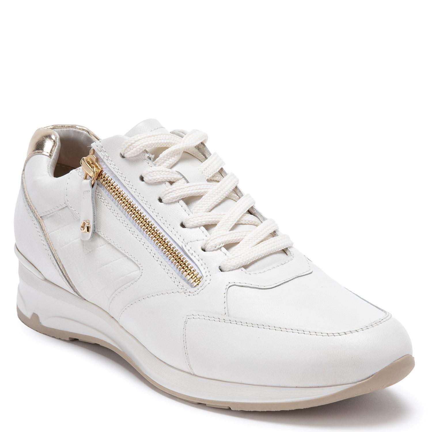 Zapatilla de cuero mujer Gacel Blanco Venus 0659394-2