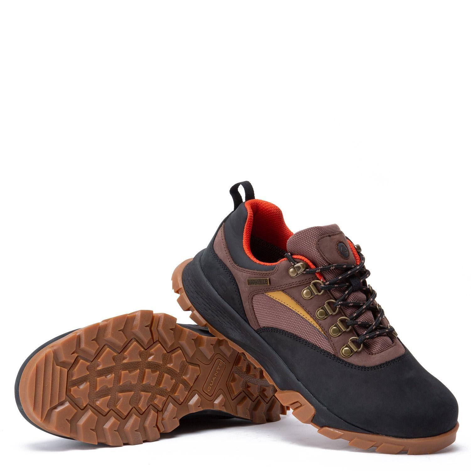 Zapatilla Outdoor de cuero hombre Guante negro Parinacota-3