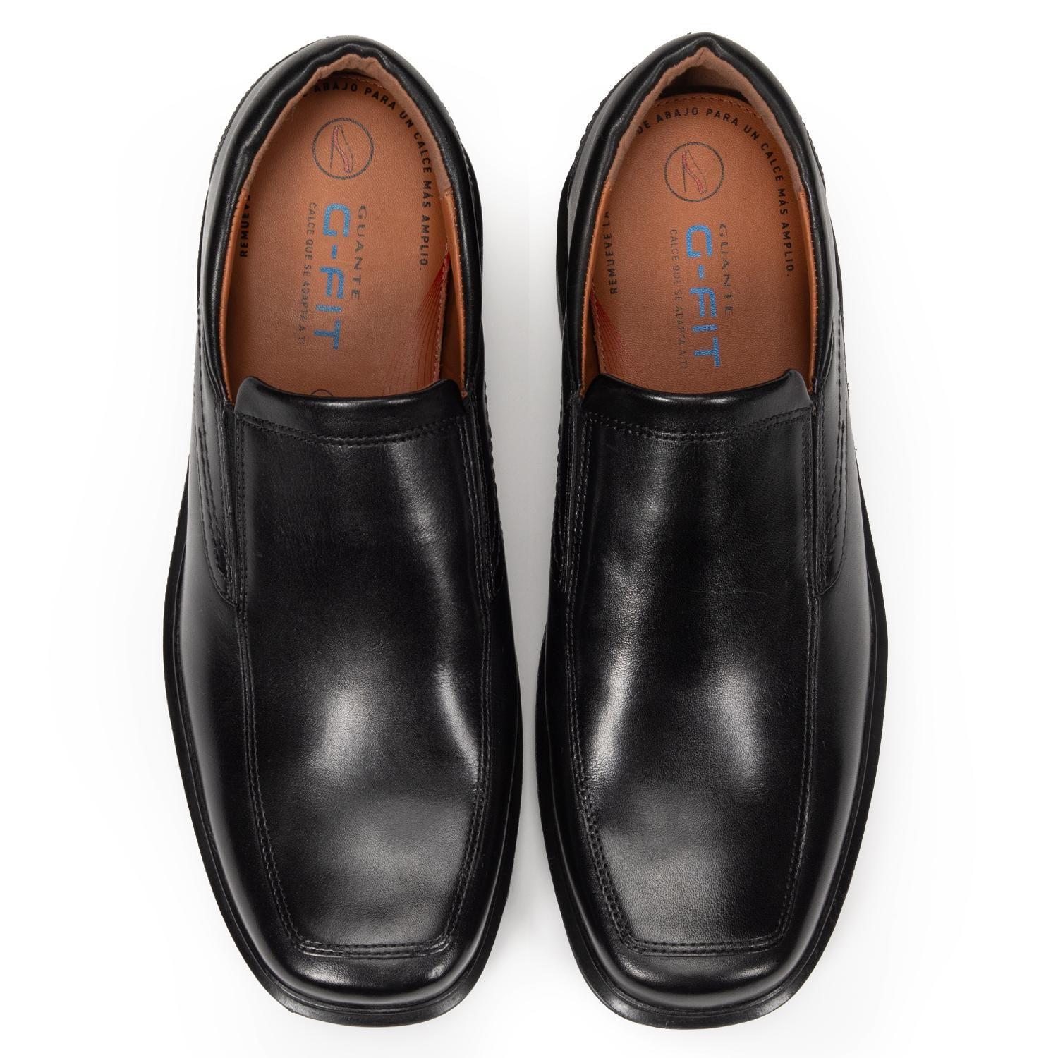 Zapato de cuero hombre Guante negro Cardiff-2