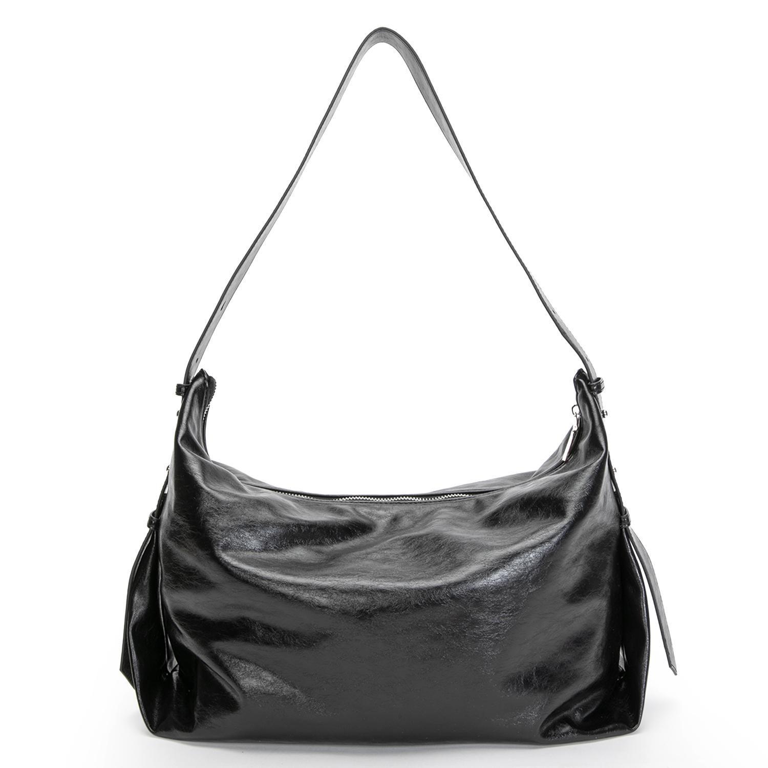 Cartera mujer Gacel negro oval-3