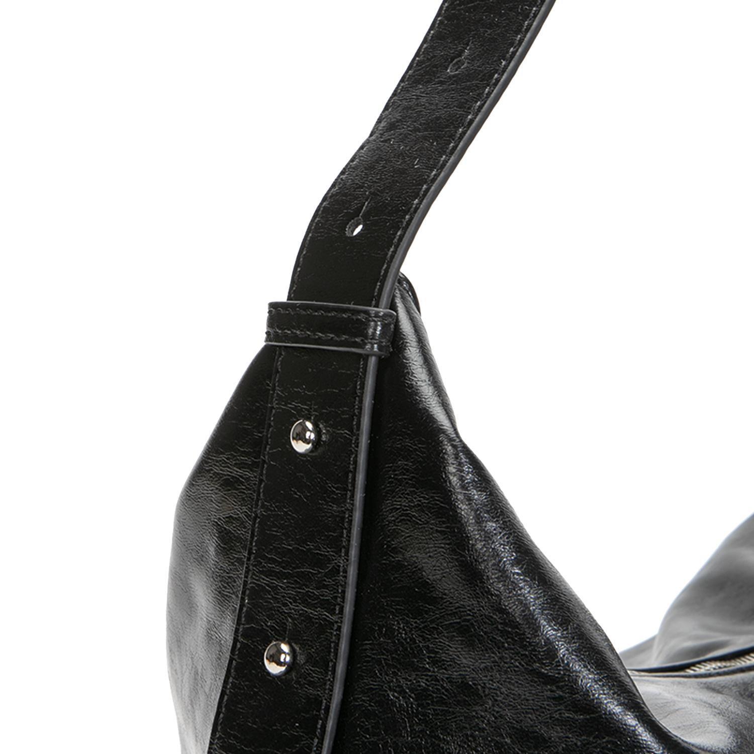 Cartera mujer Gacel negro oval-4