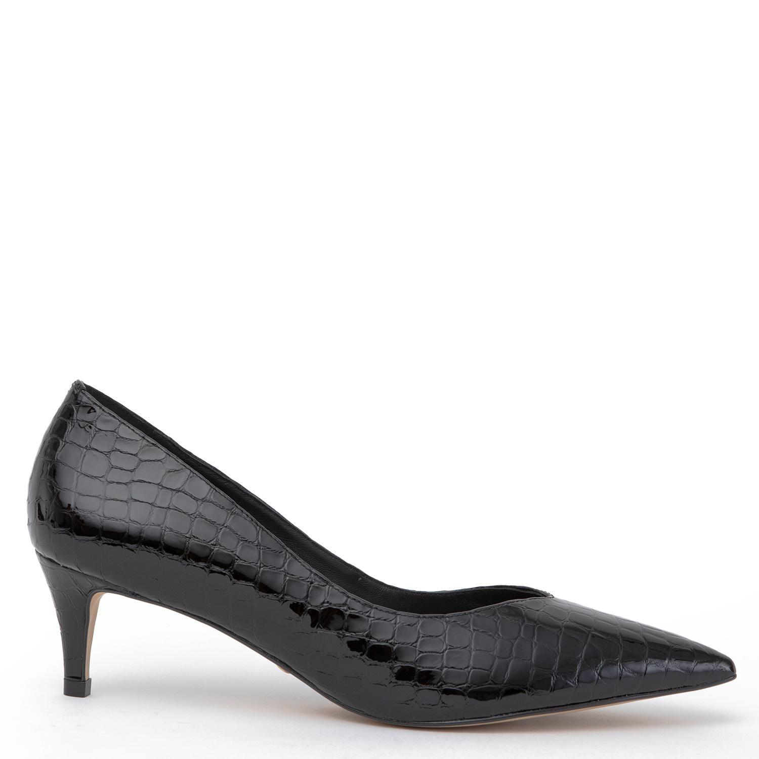 Zapato de cuero mujer Gacel negro Dan-0