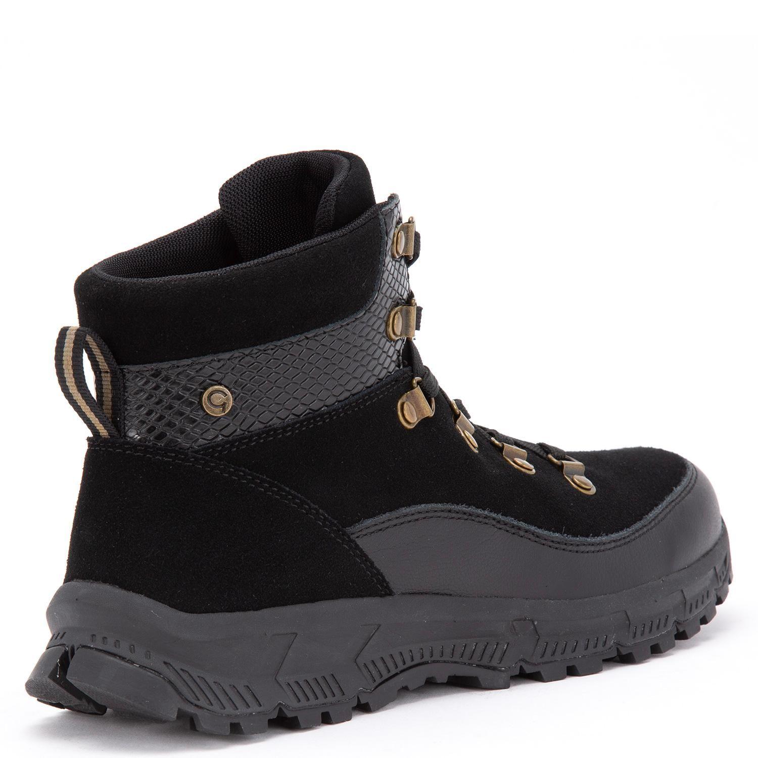 Botin de cuero mujer Gacel negro Loa 0659973-3