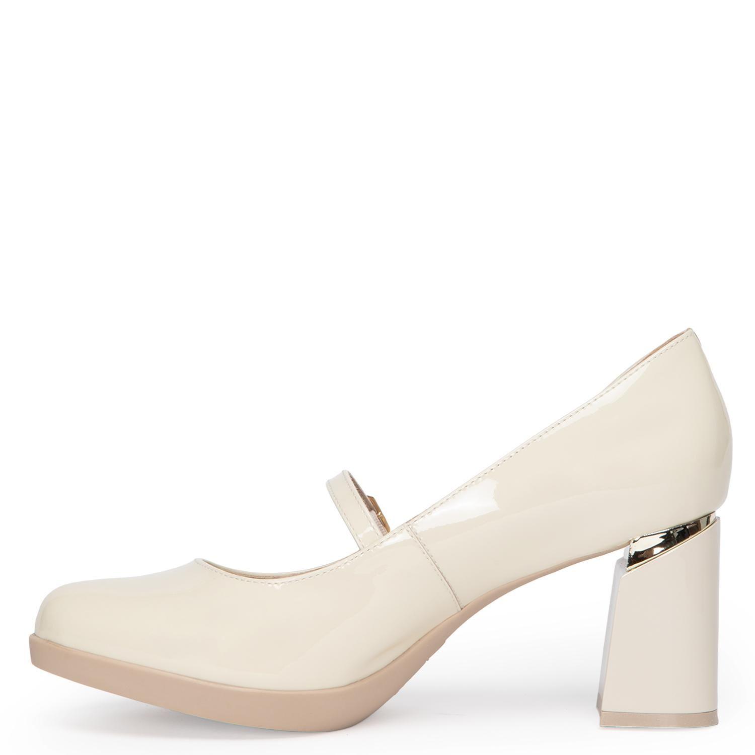 Zapato de cuero mujer Gacel crudo Lucy-2