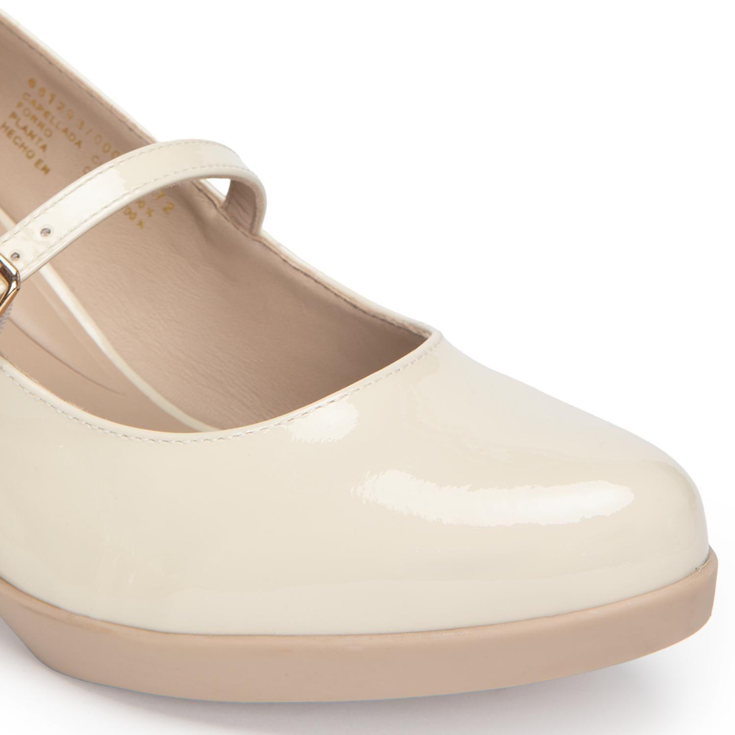 Zapato de cuero mujer Gacel crudo Lucy-5