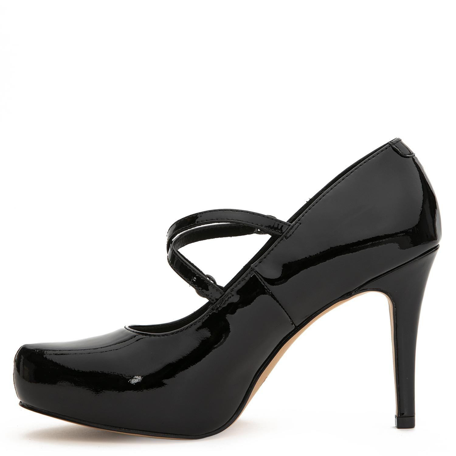 Zapato de cuero mujer Gacel negro Olga-2
