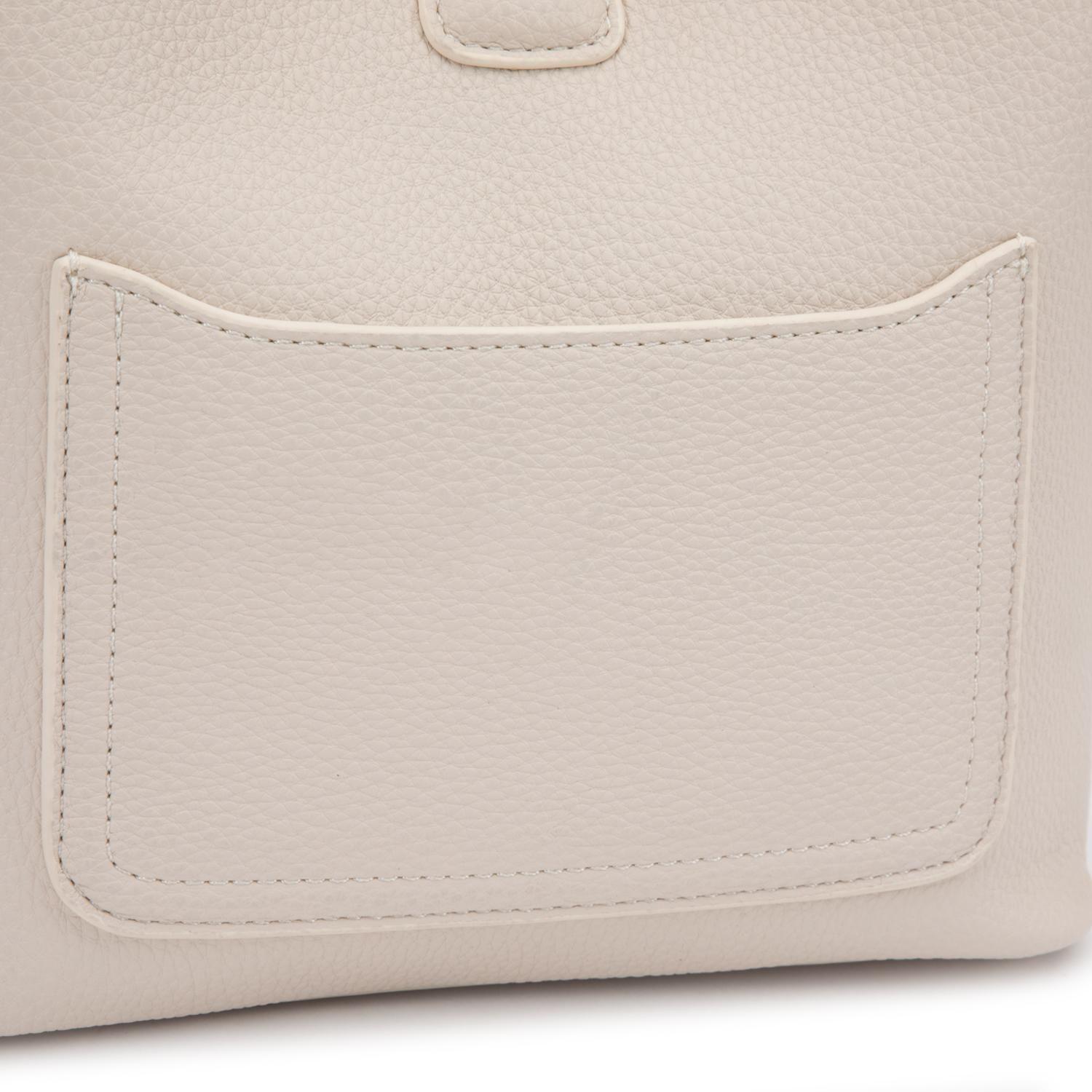 Cartera mujer Gacel off white bucket-7