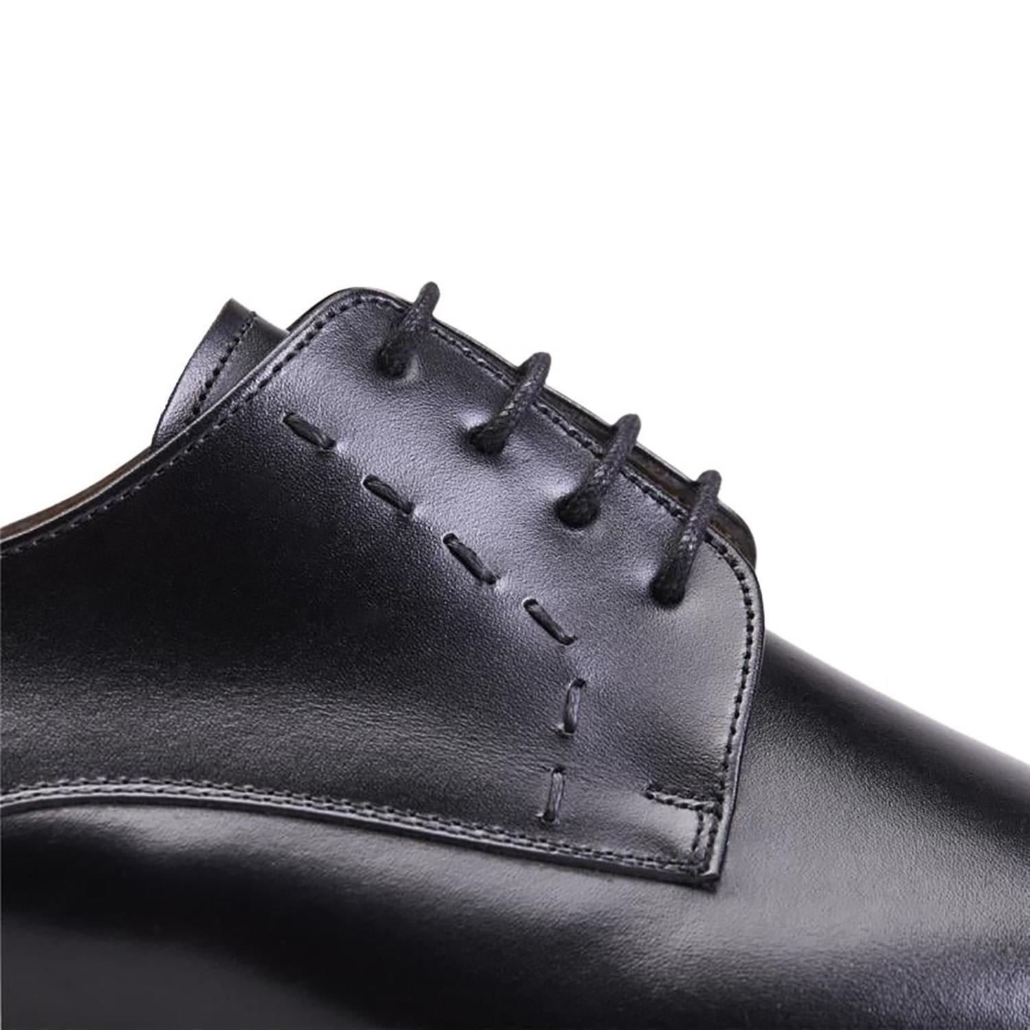 Zapato de cuero hombre Guante negro Suela President 0034494-2