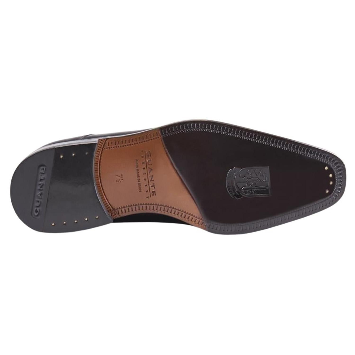 Zapato de cuero hombre Guante negro Suela President 0034494-3