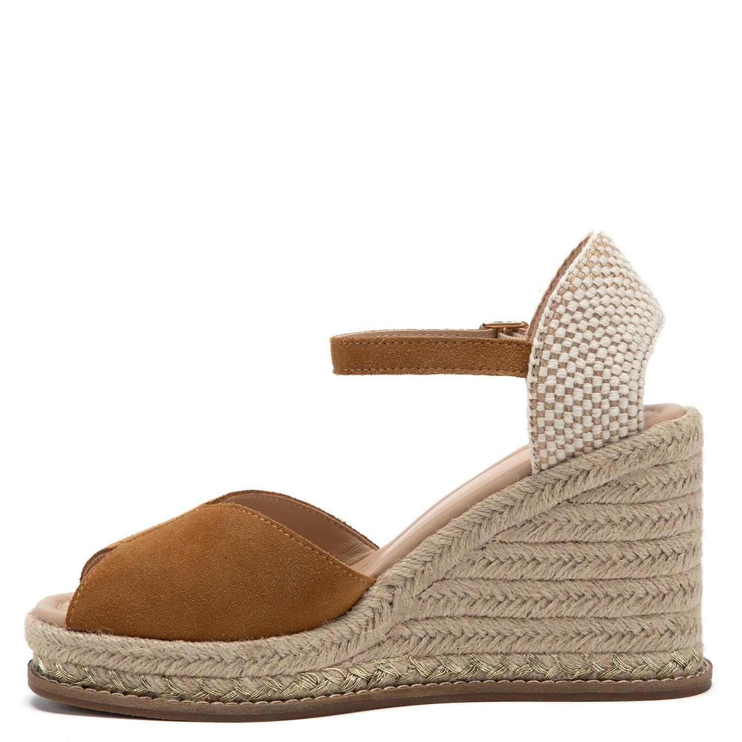 Alpargata de cuero mujer Gacel camel Adela 0661103-2