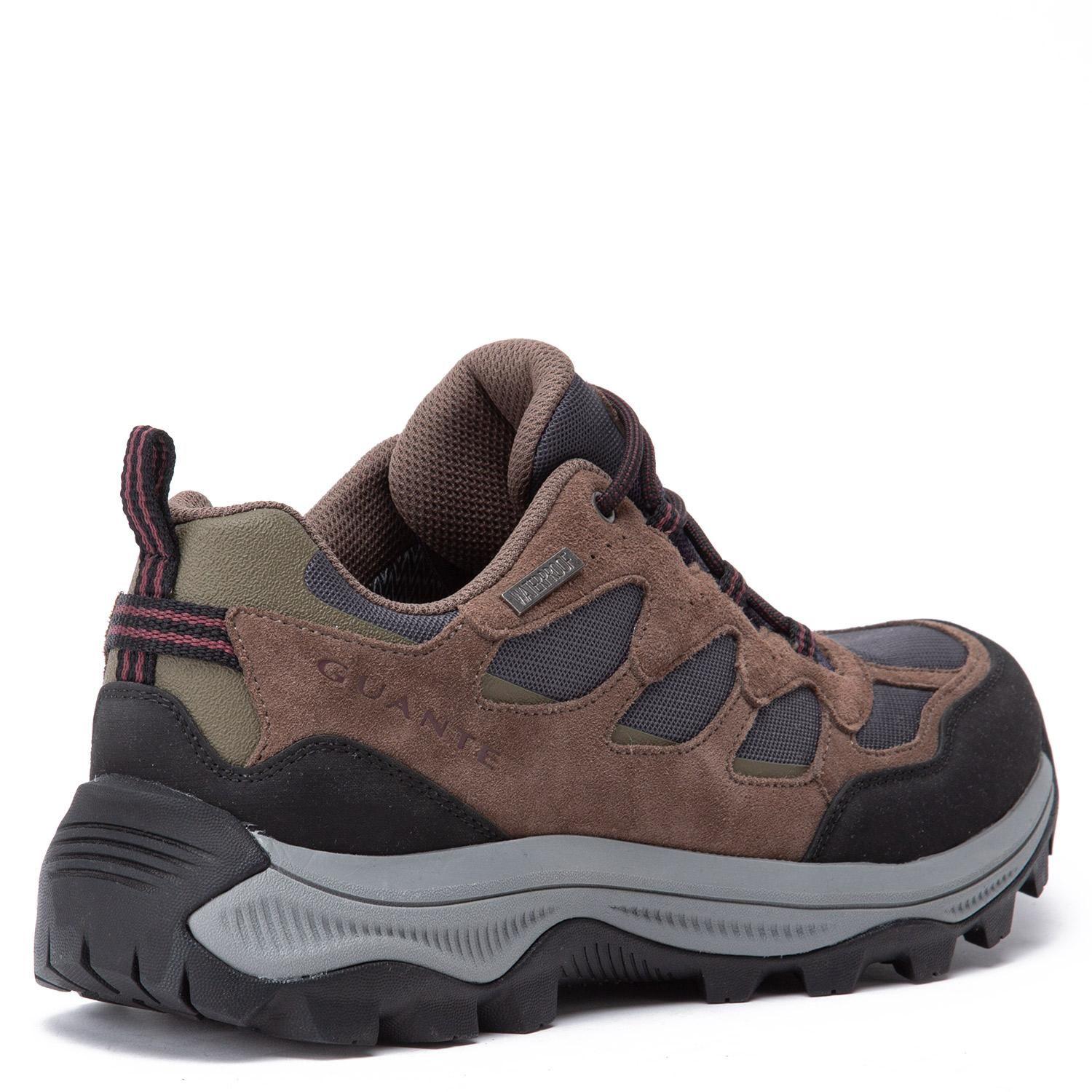 Zapatilla Outdoor de cuero hombre Guante chocolate Tolten-4