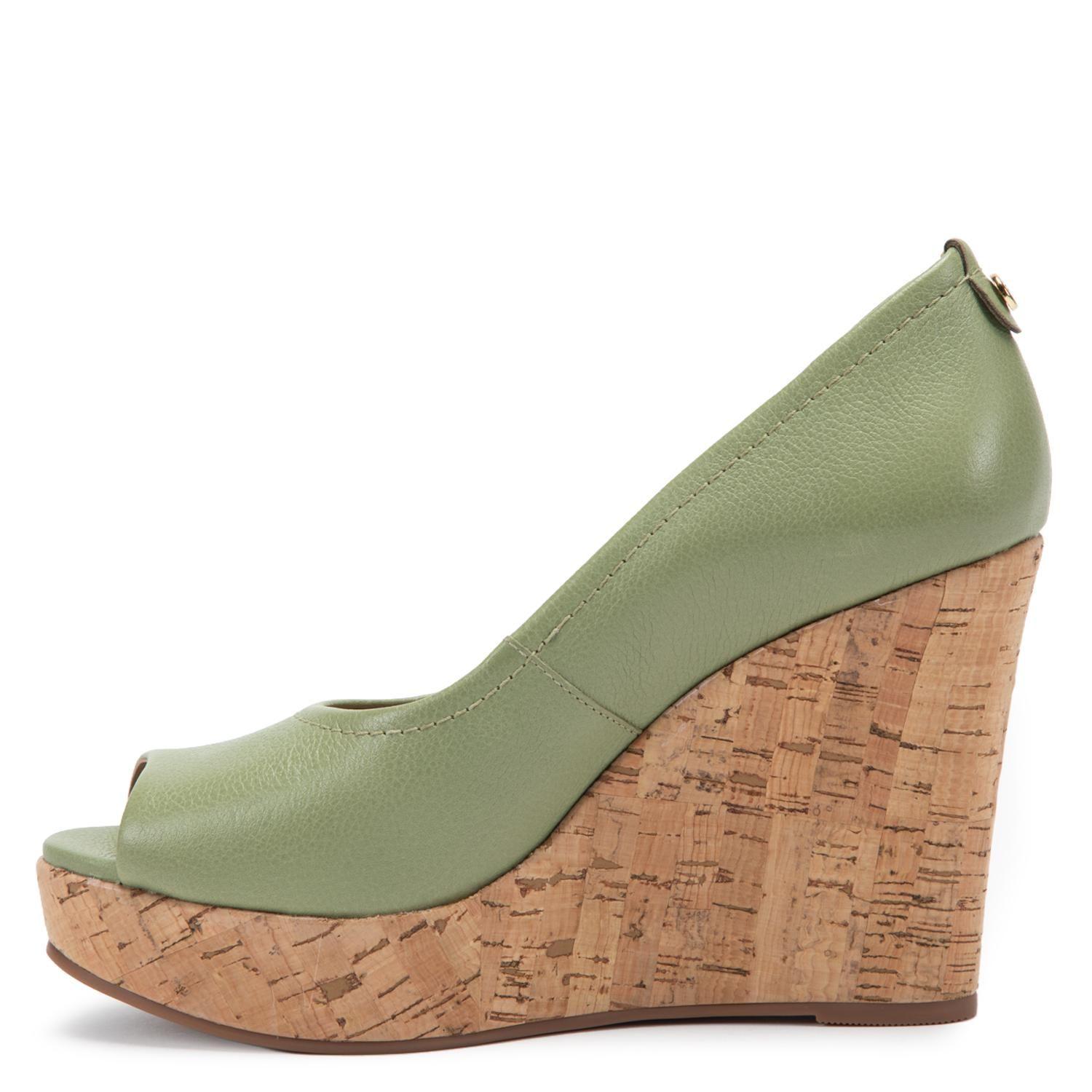 Zapato de cuero mujer Gacel olivo Pippa 0661376-2