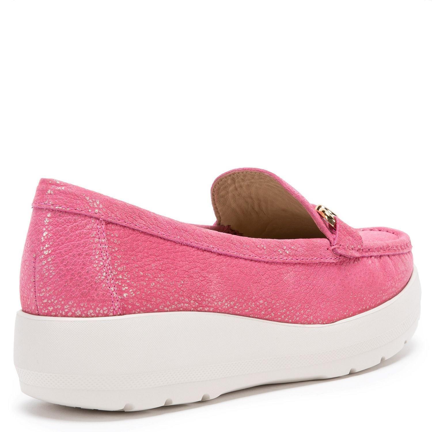 Mocasin de cuero mujer Gacel Fucsia Locanda 0659012-4