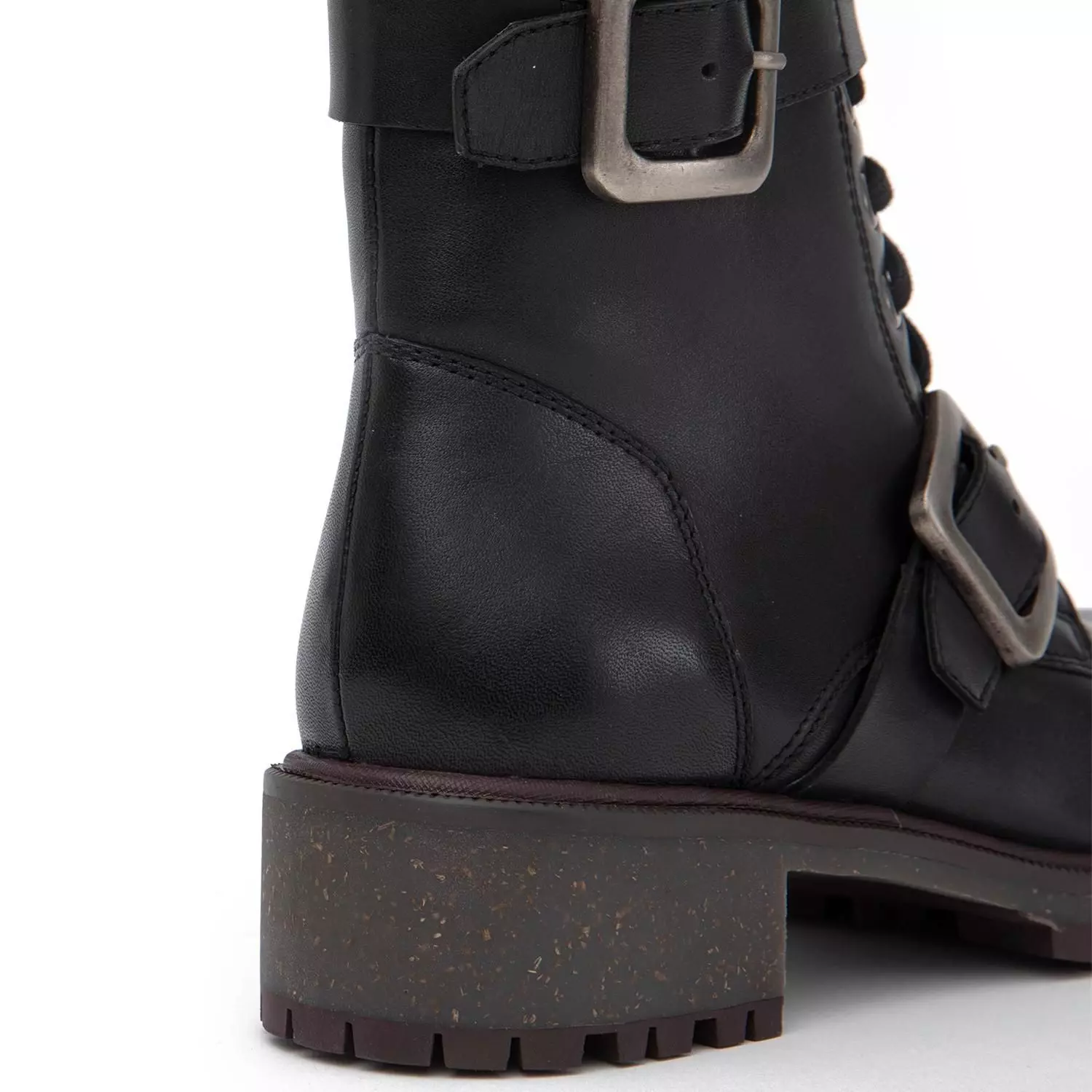 Botin de cuero mujer Gacel negro Lara 0660872-3