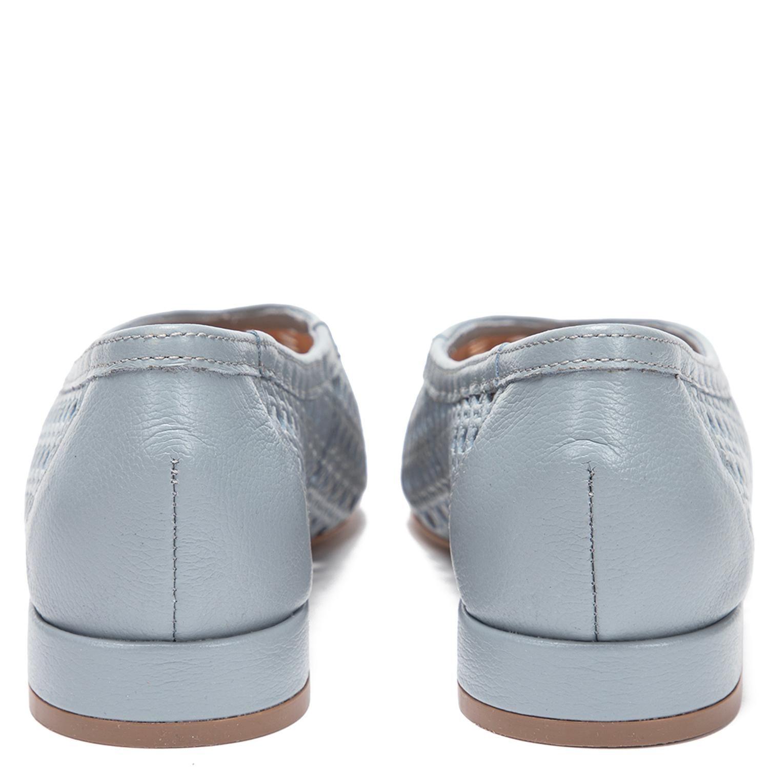 Zapato de cuero mujer Gacel celeste Andre 0661109-4