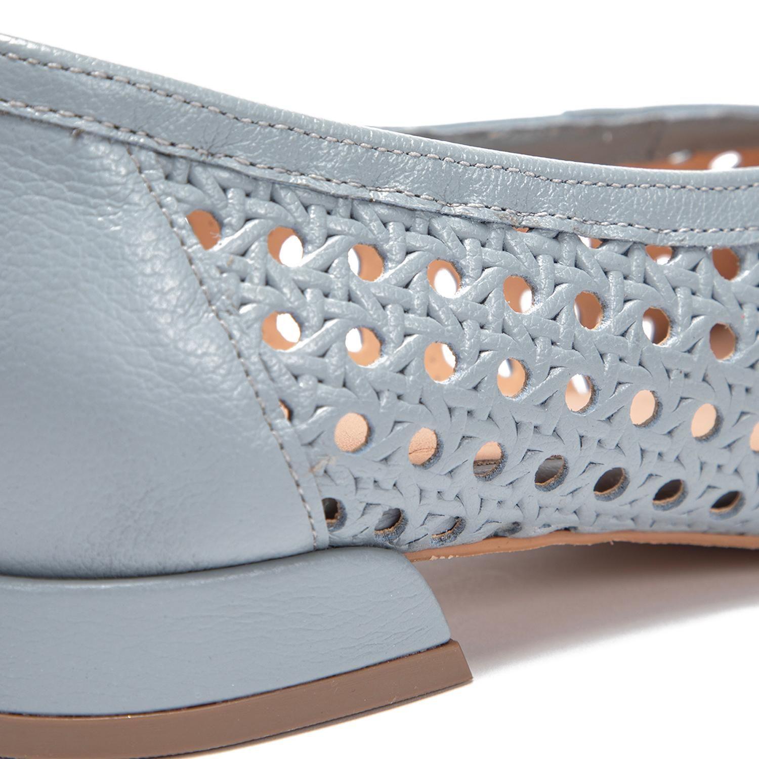 Zapato de cuero mujer Gacel celeste Andre 0661109-6