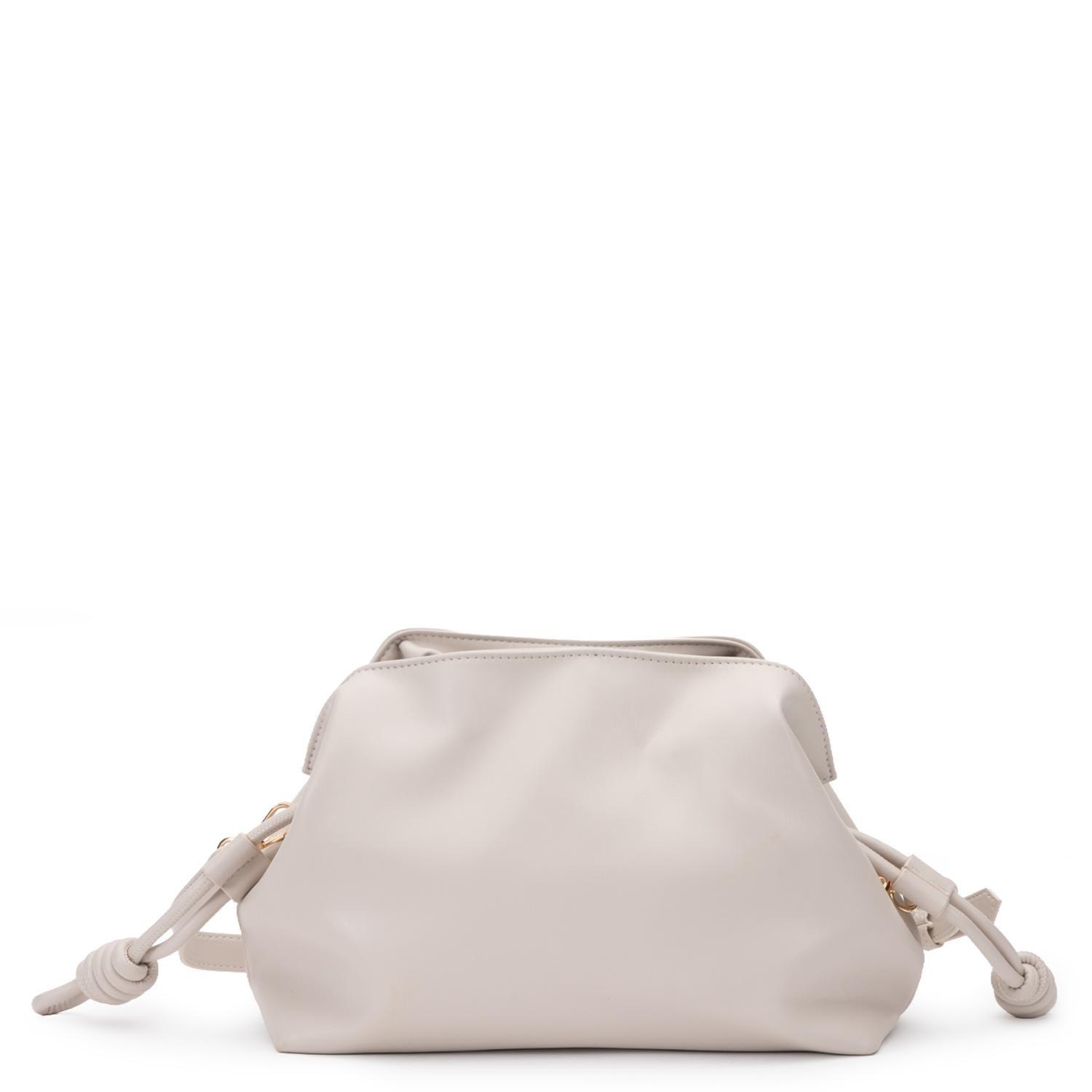 Cartera mujer Gacel off white bandolera grande-3