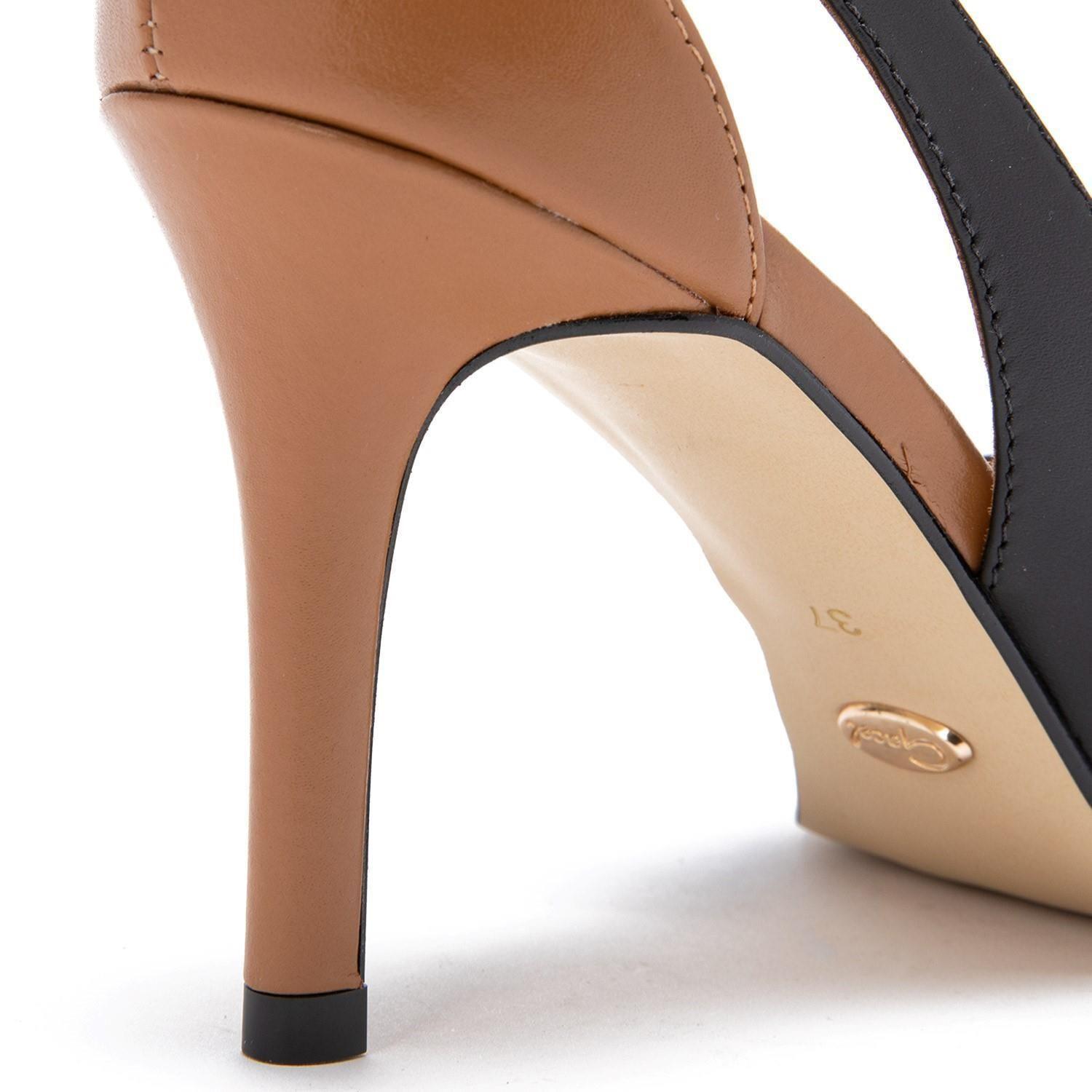 Zapato de cuero mujer Gacel Negro Monica 0659316-3