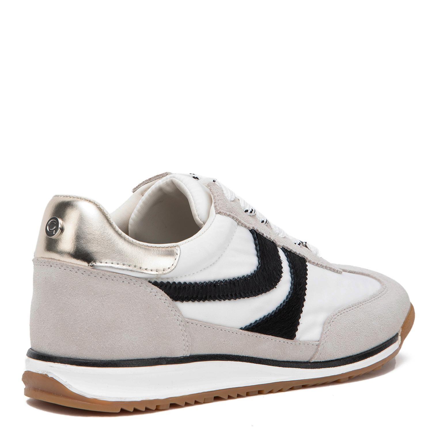 Zapatilla de cuero mujer Gacel blanco Inna-4