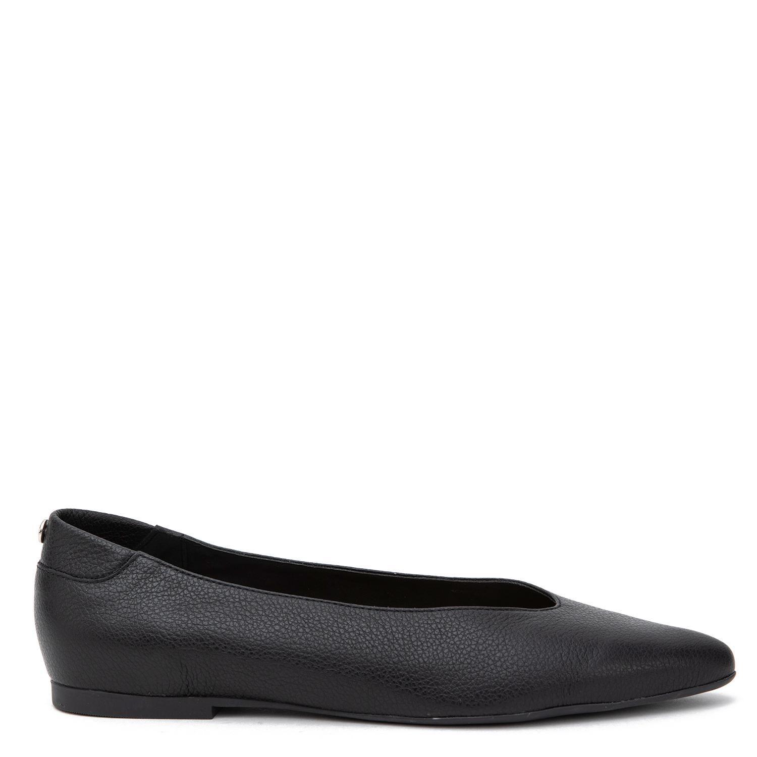 Ballerina de cuero mujer Gacel negro Kim-0