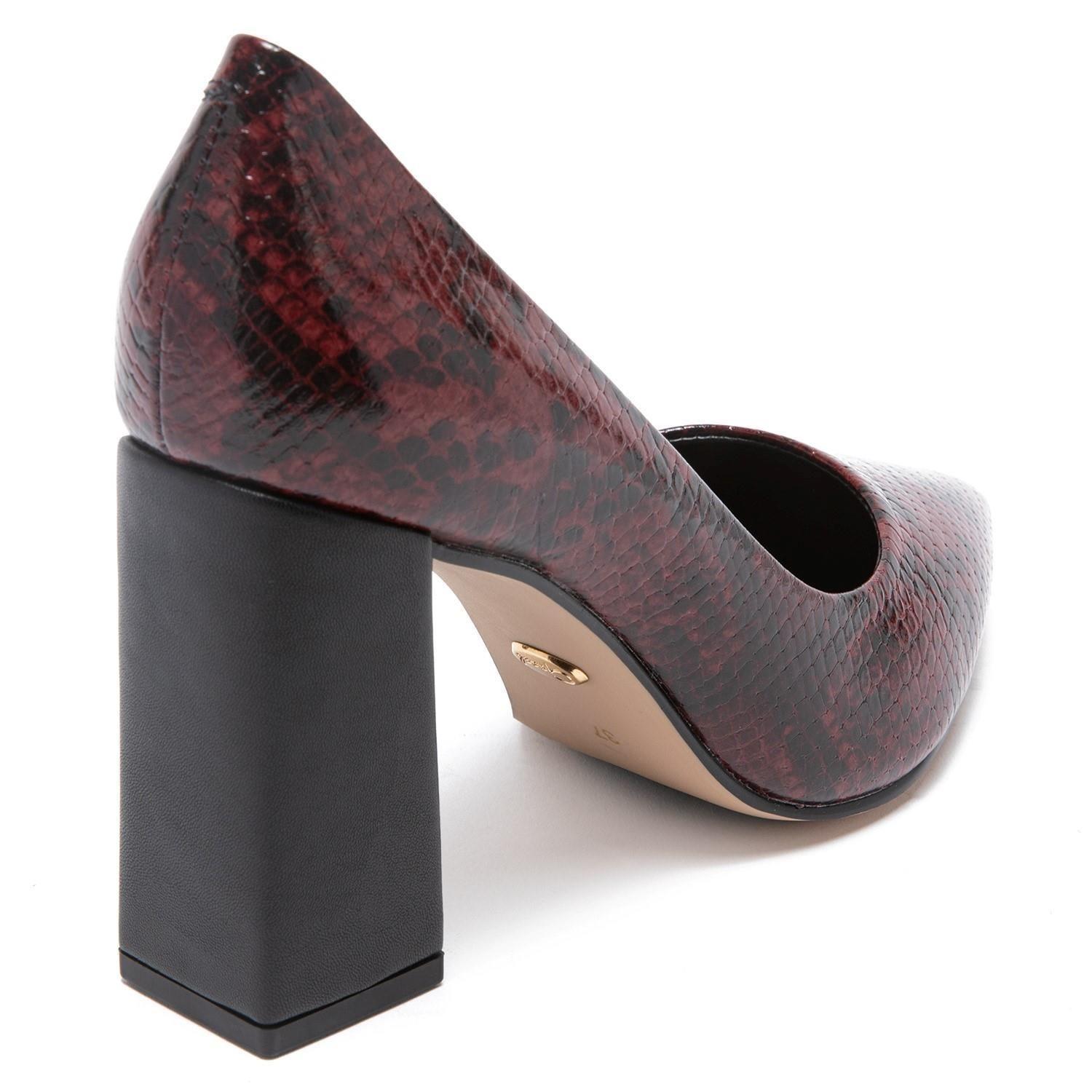 Zapato de cuero mujer Gacel Burdeo Priscilla 0659368-4