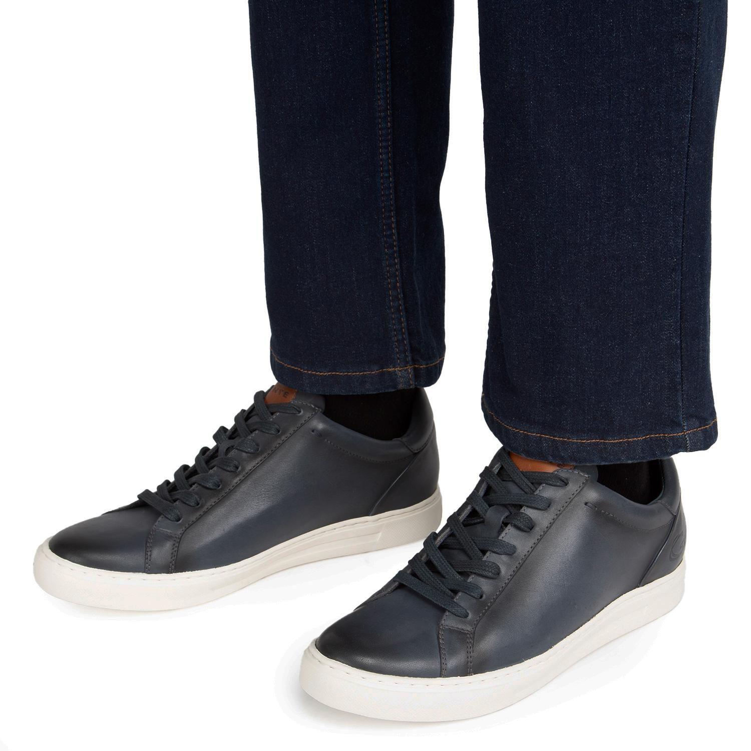 Zapatilla de cuero hombre Guante marino Tokio-1