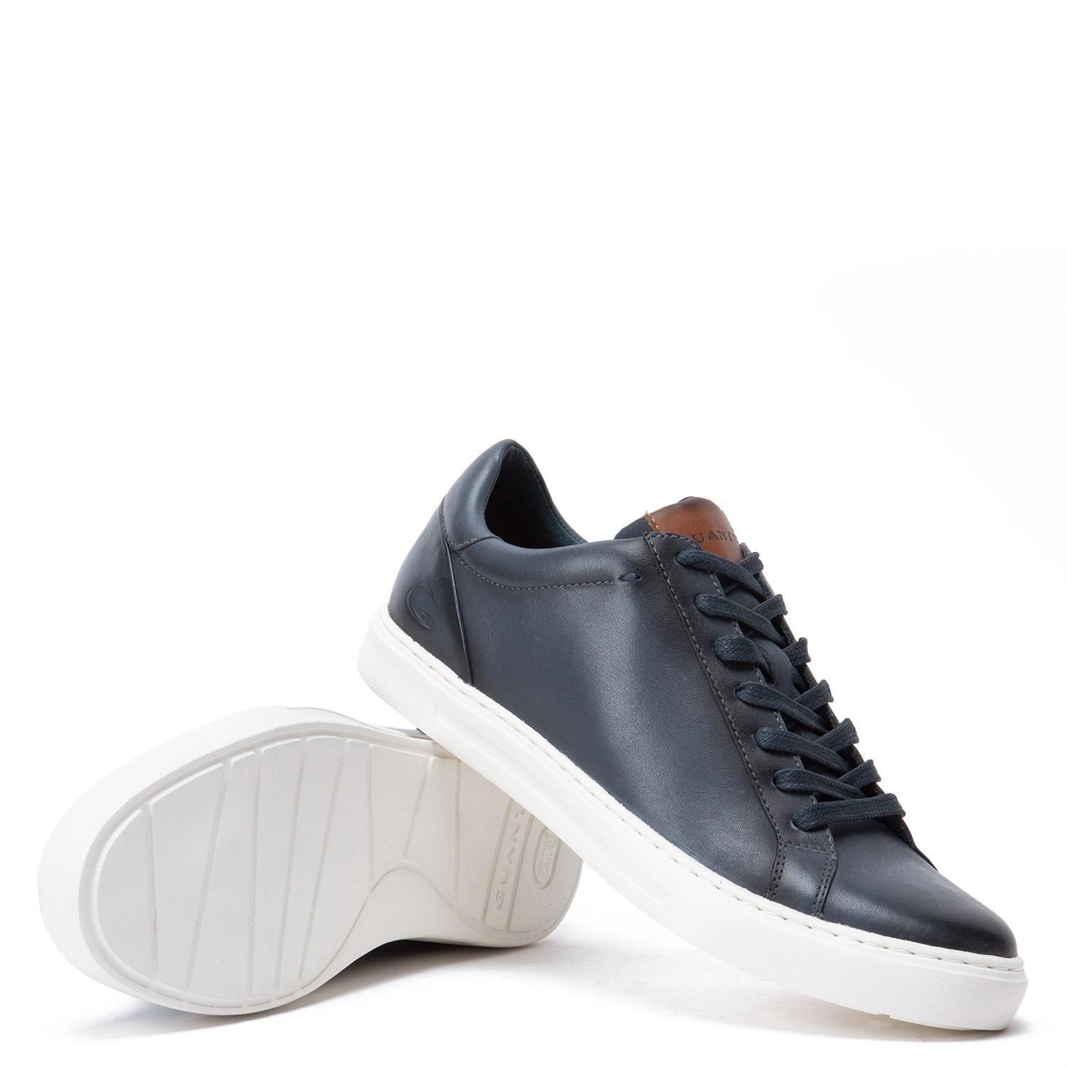 Zapatilla de cuero hombre Guante marino Tokio-3