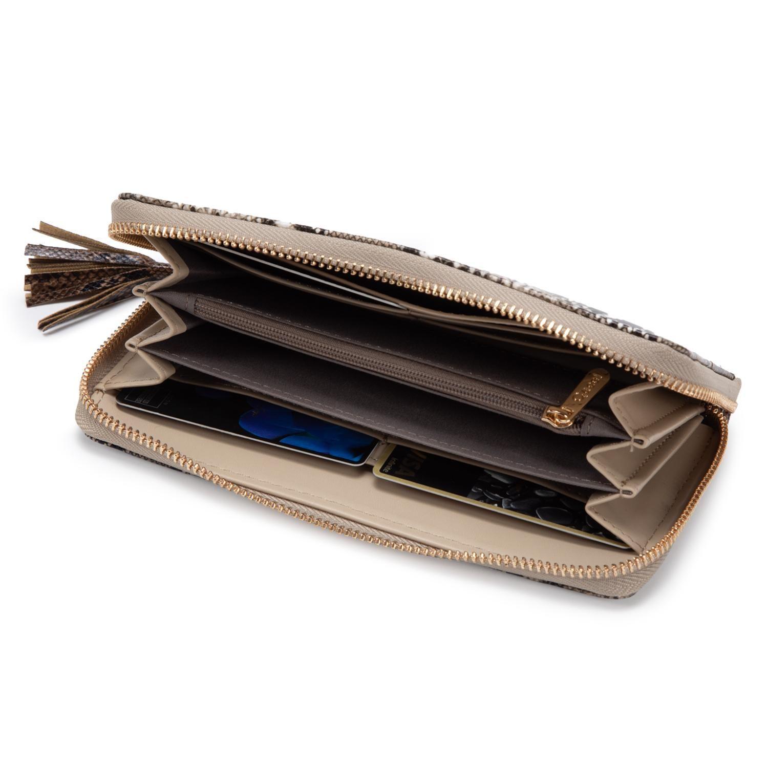 Billetera mujer Gacel multicolor grande-2