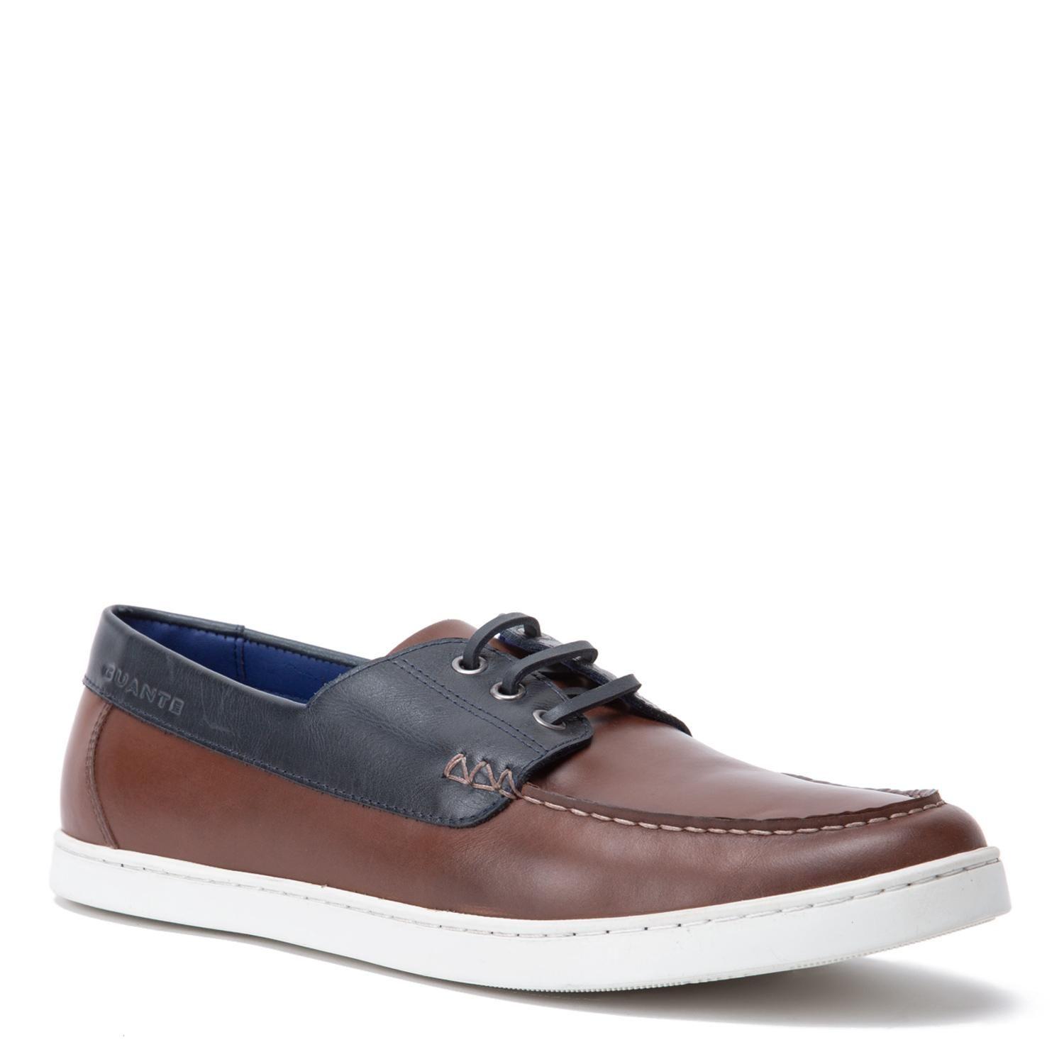 Mocasin de cuero hombre Guante chocolate Beachport-2