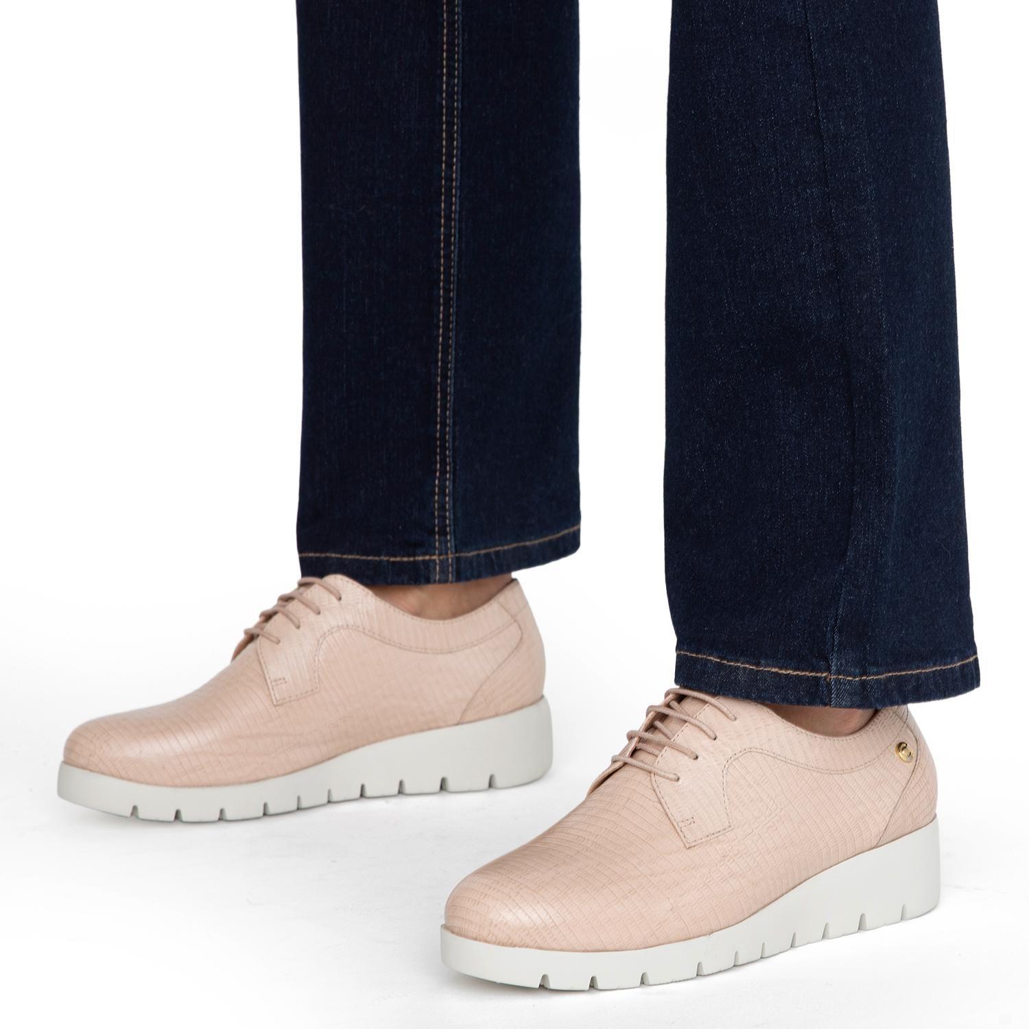 Zapato de cuero mujer Gacel nude Mercedes 0660907-1