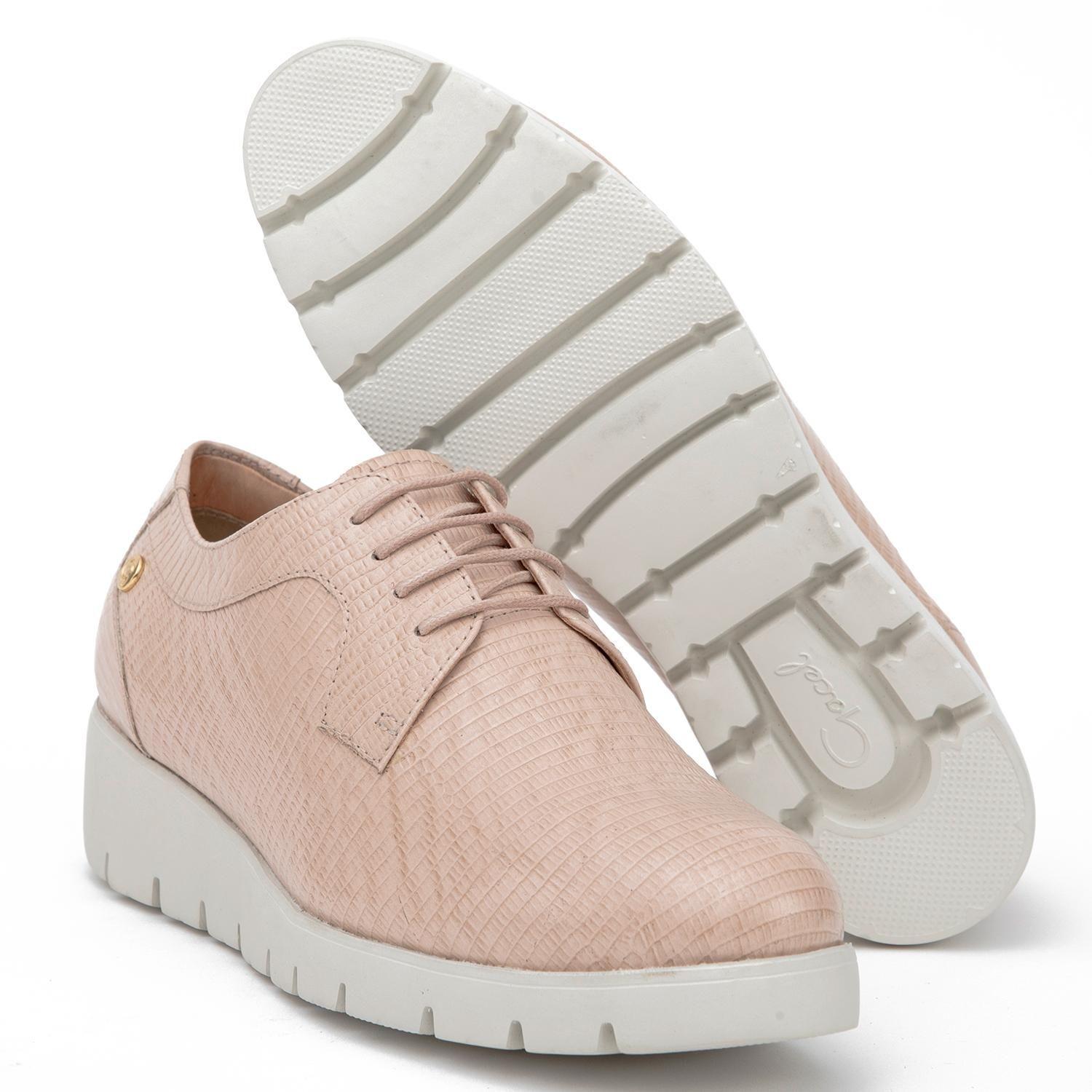 Zapato de cuero mujer Gacel nude Mercedes 0660907-3