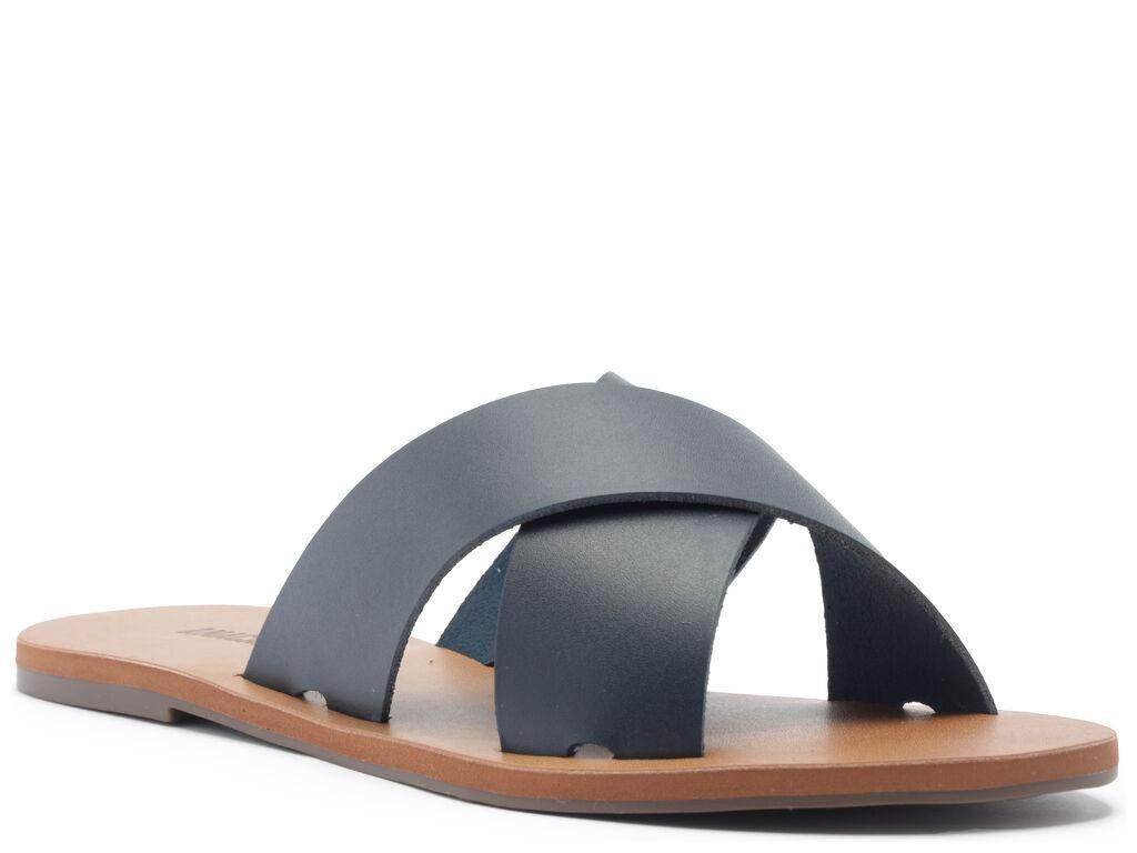 Sandalia de cuero mujer Anacapri azul Alba C3001400040110-2