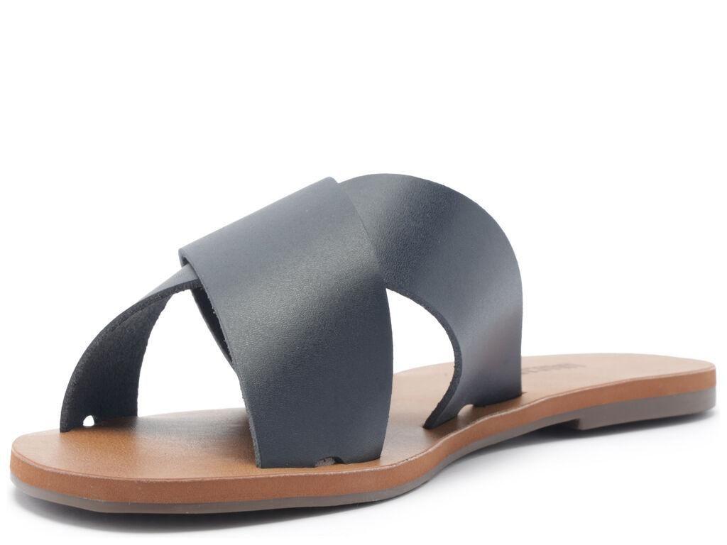 Sandalia de cuero mujer Anacapri azul Alba C3001400040110-3