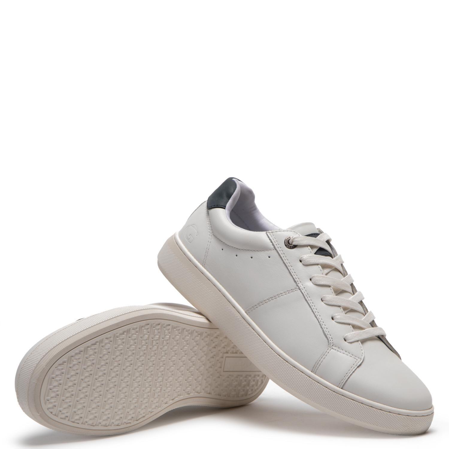 Zapatilla de cuero hombre Guante blanco Melbourne-3