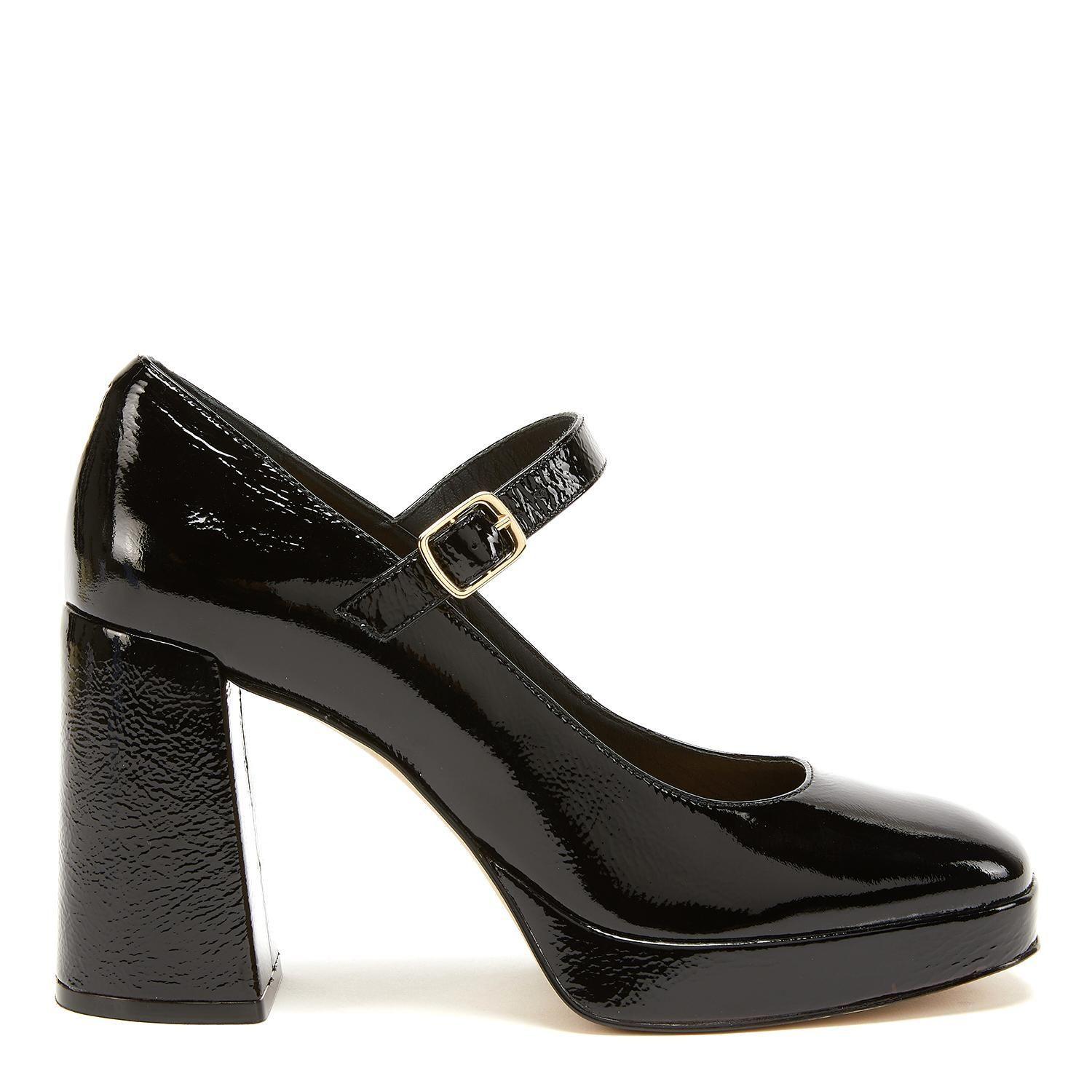 Zapato de cuero mujer Gacel Negro Cresida 0659496-0