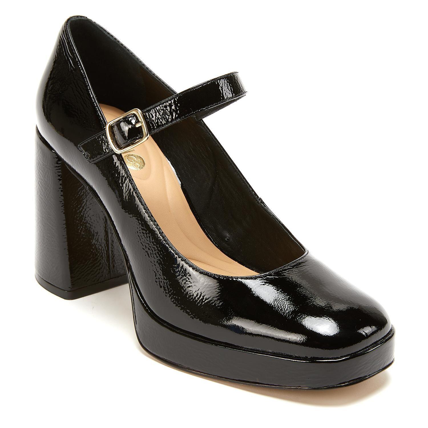 Zapato de cuero mujer Gacel Negro Cresida 0659496-1