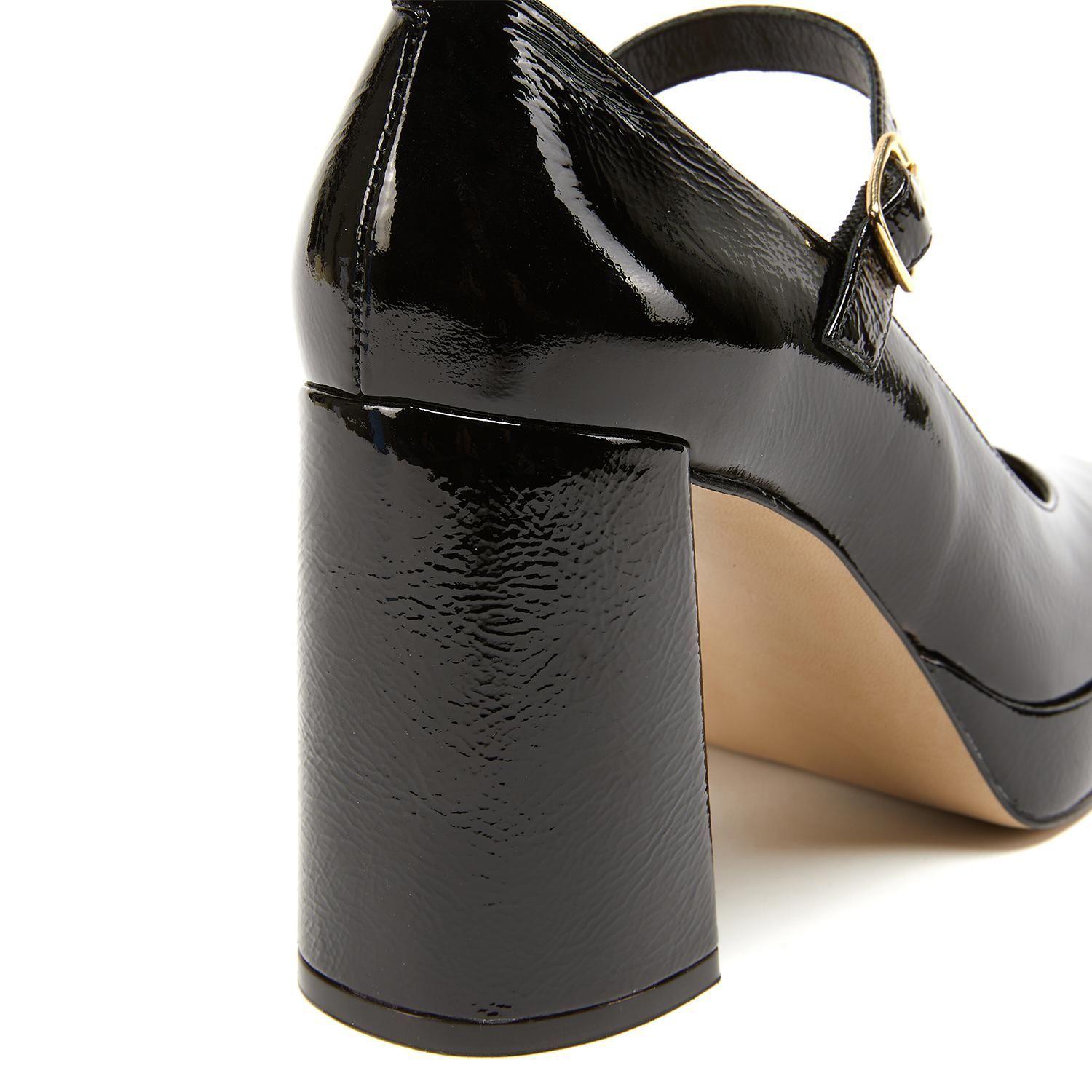 Zapato de cuero mujer Gacel Negro Cresida 0659496-2