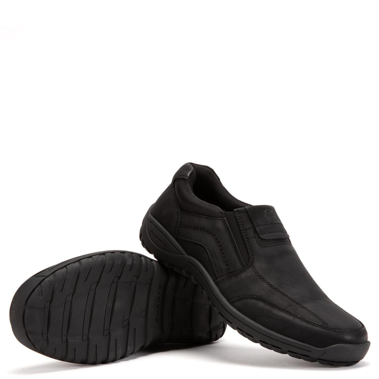 Zapato de cuero hombre Guante negro Cowell-3