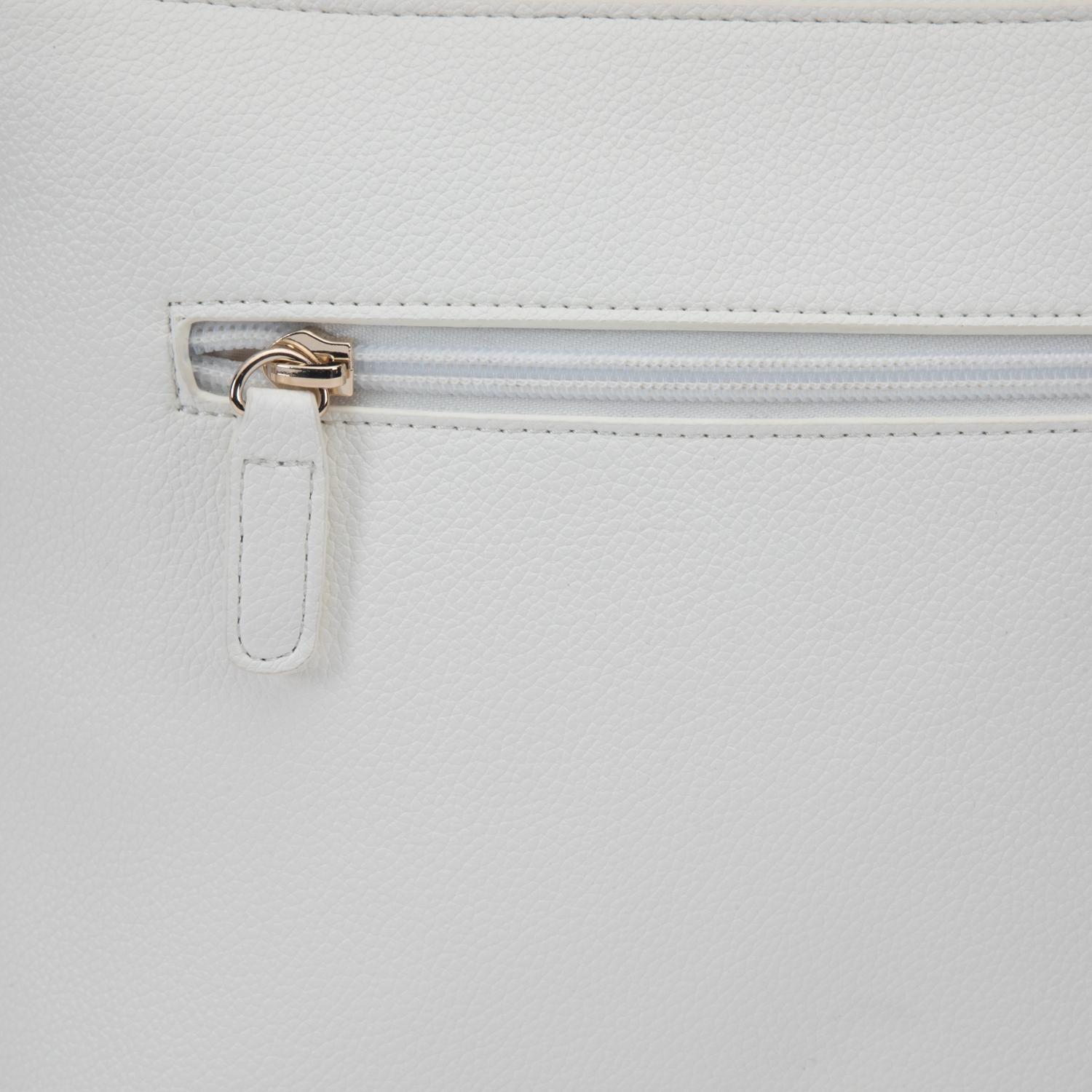 Cartera mujer Gacel blanco bandolera grande-7