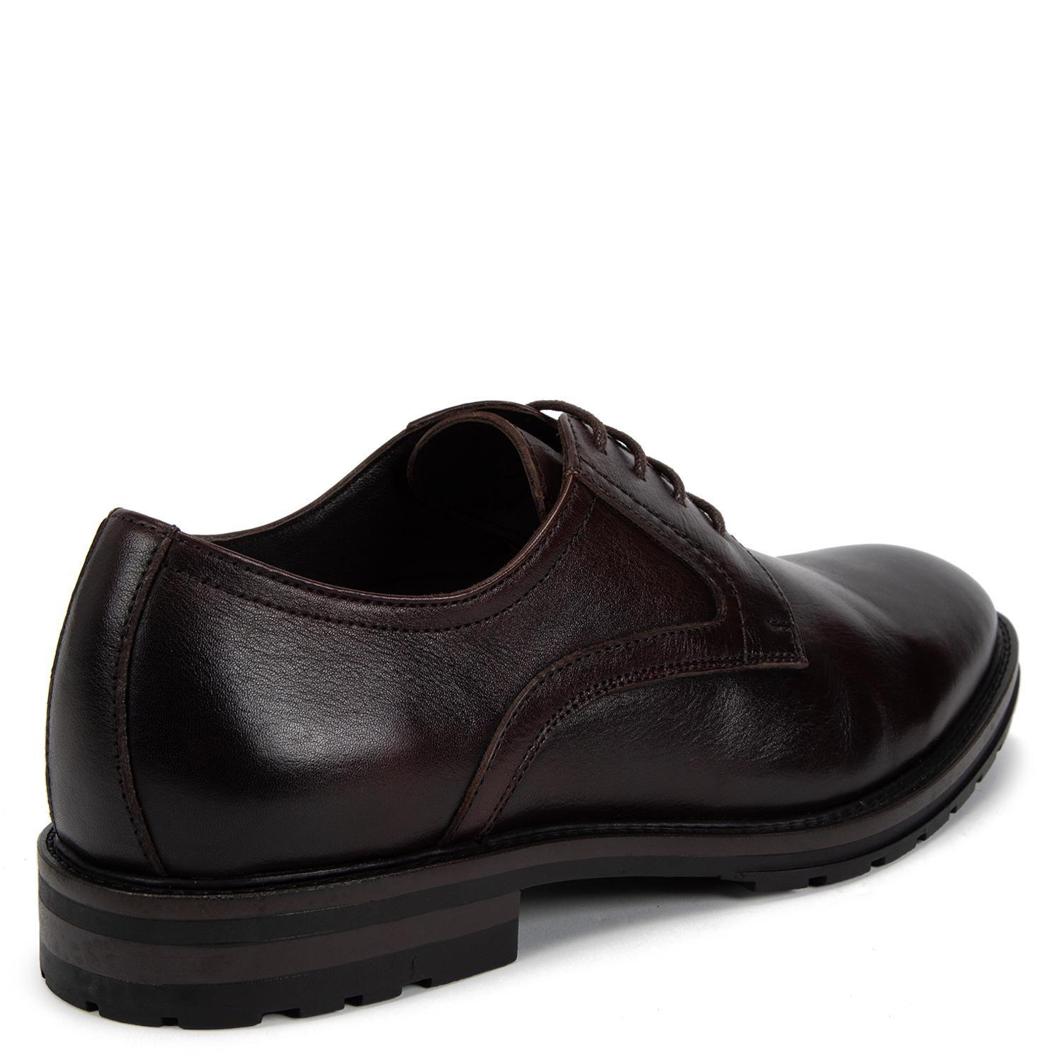 Zapato de cuero hombre Guante guinda Soller-4