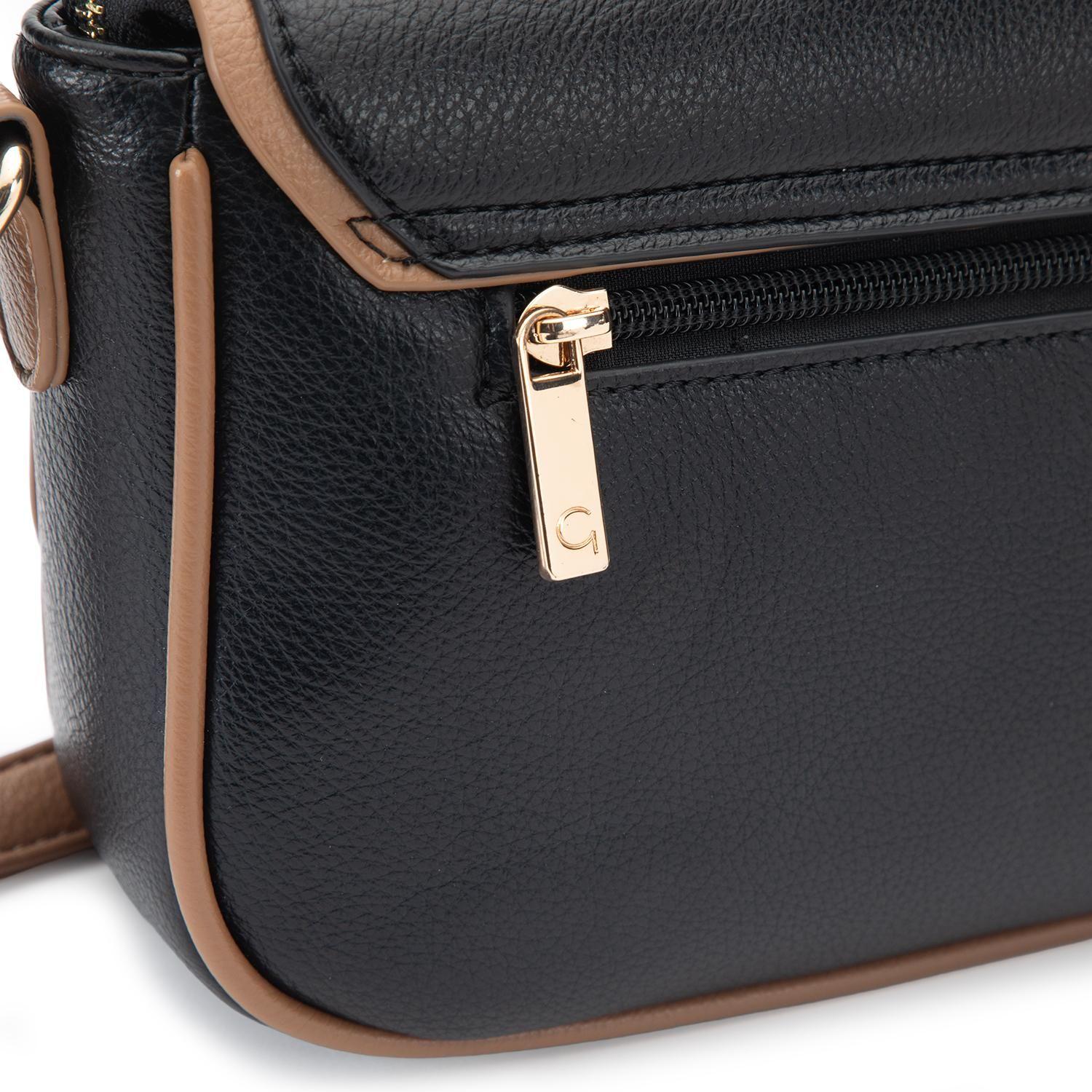 Cartera mujer Gacel negro bandolera-5