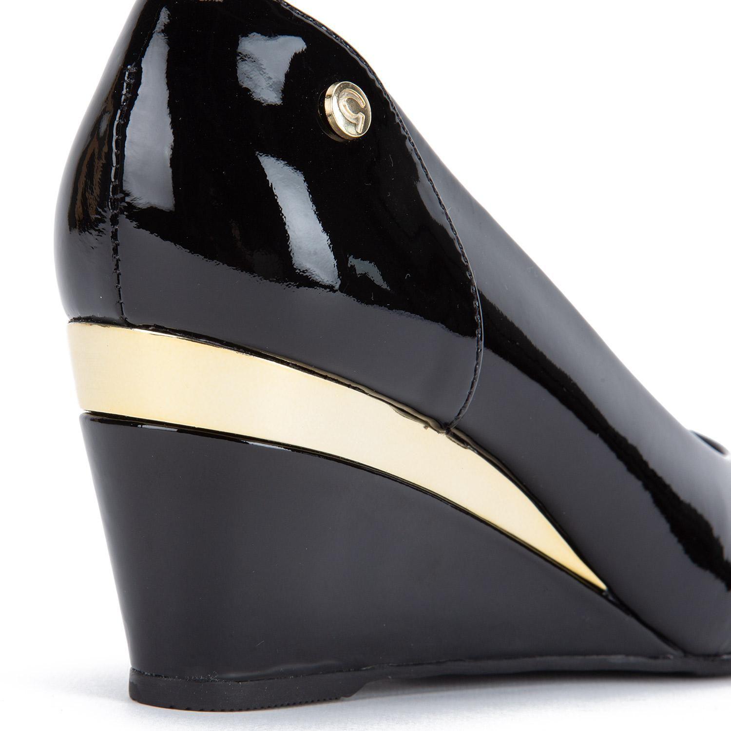Zapato de cuero mujer Gacel negro Ivonne 0660431-3